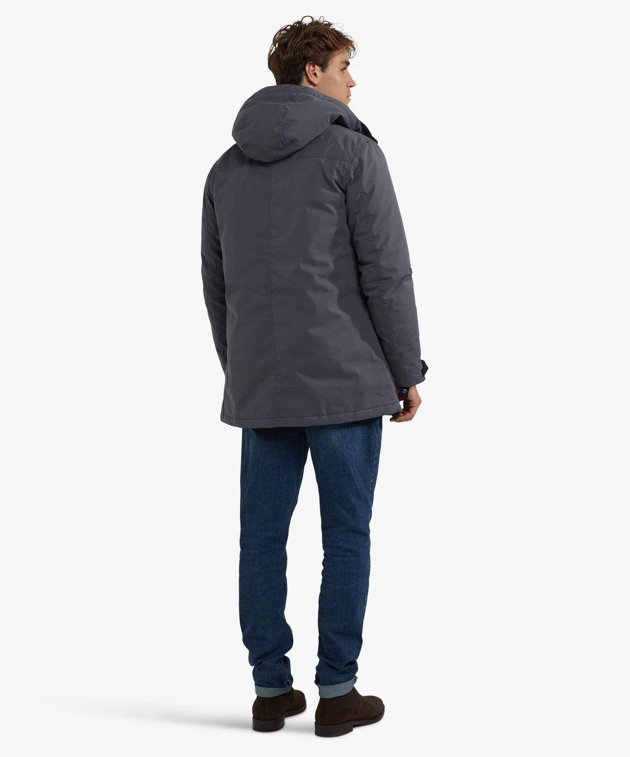 2-in-1 Parka Jacket | Dark Grey - Image 5