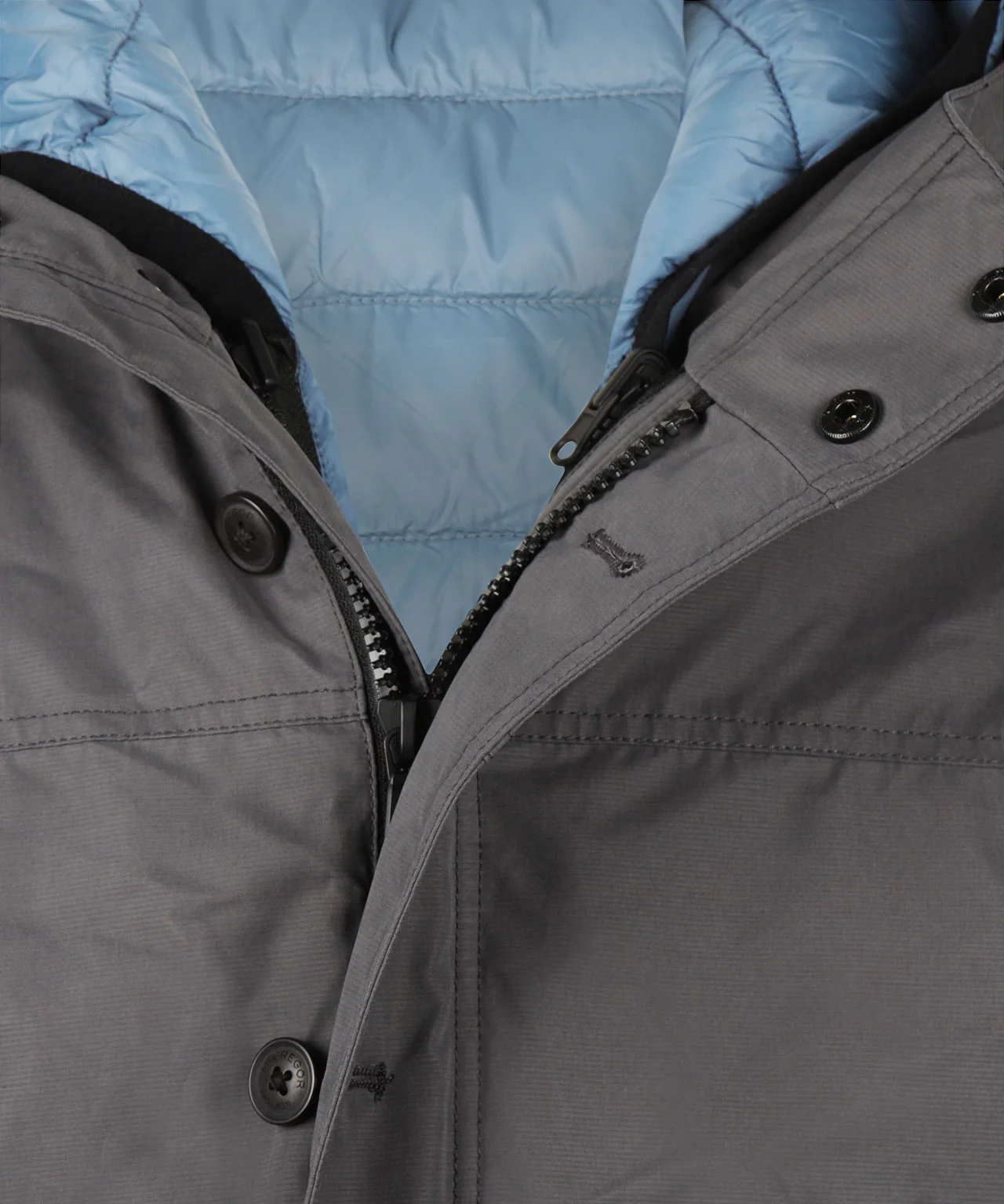 2-in-1 Parka Jacket | Dark Grey - Image 7