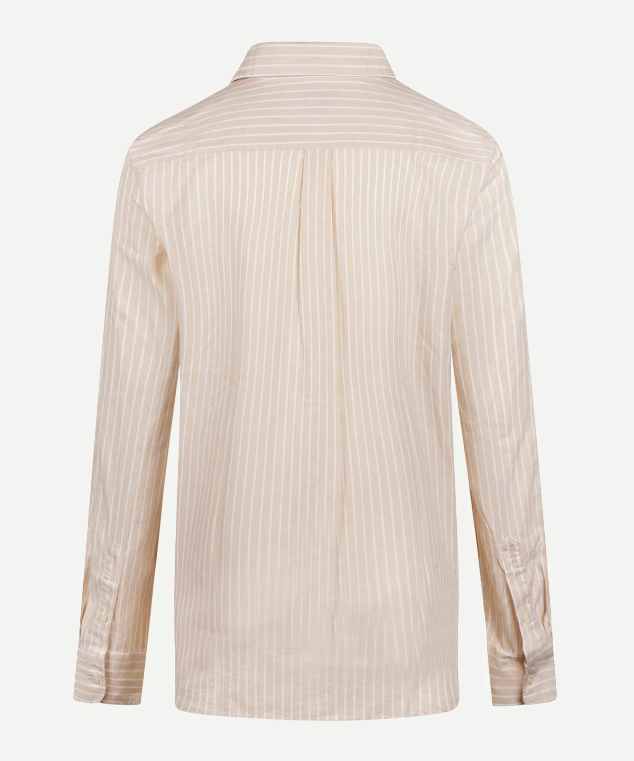 Blouse Cotton Linen Stripe | Ecru - Image 4