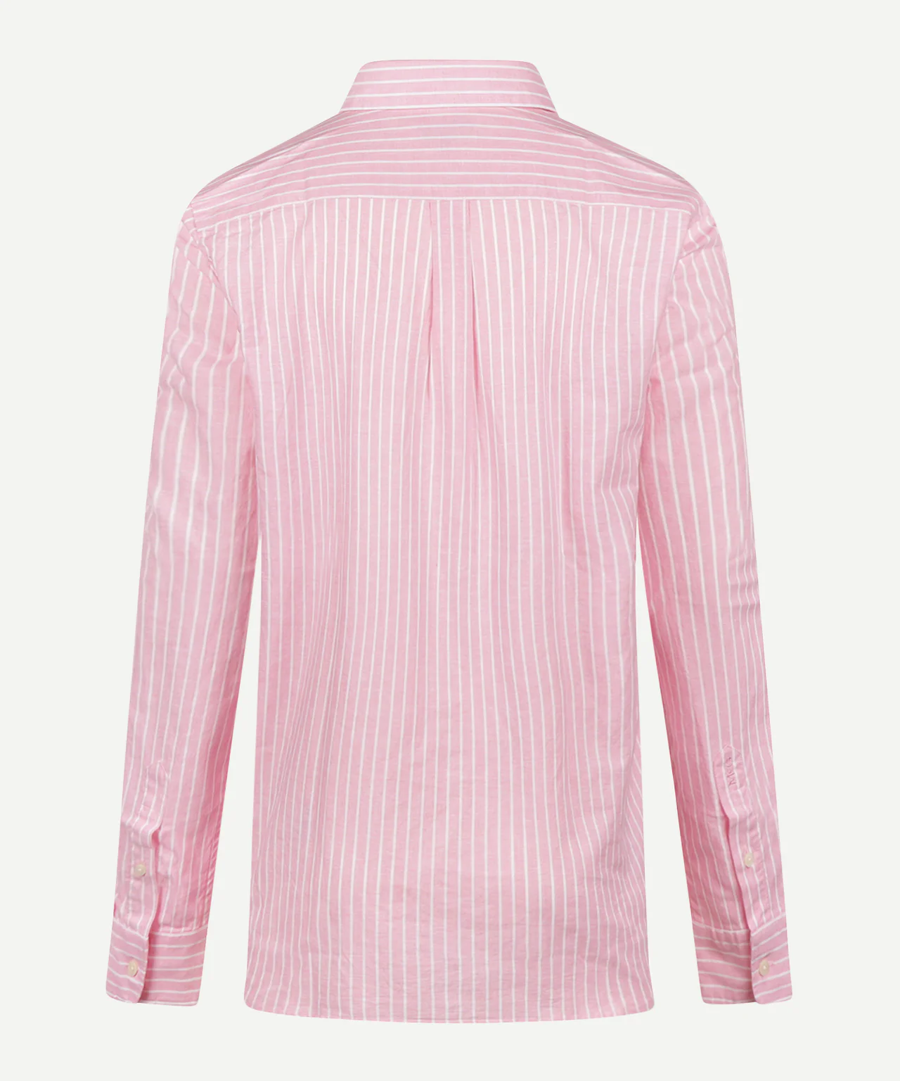 Blouse Cotton Linen Stripe | Light Pink - Image 4
