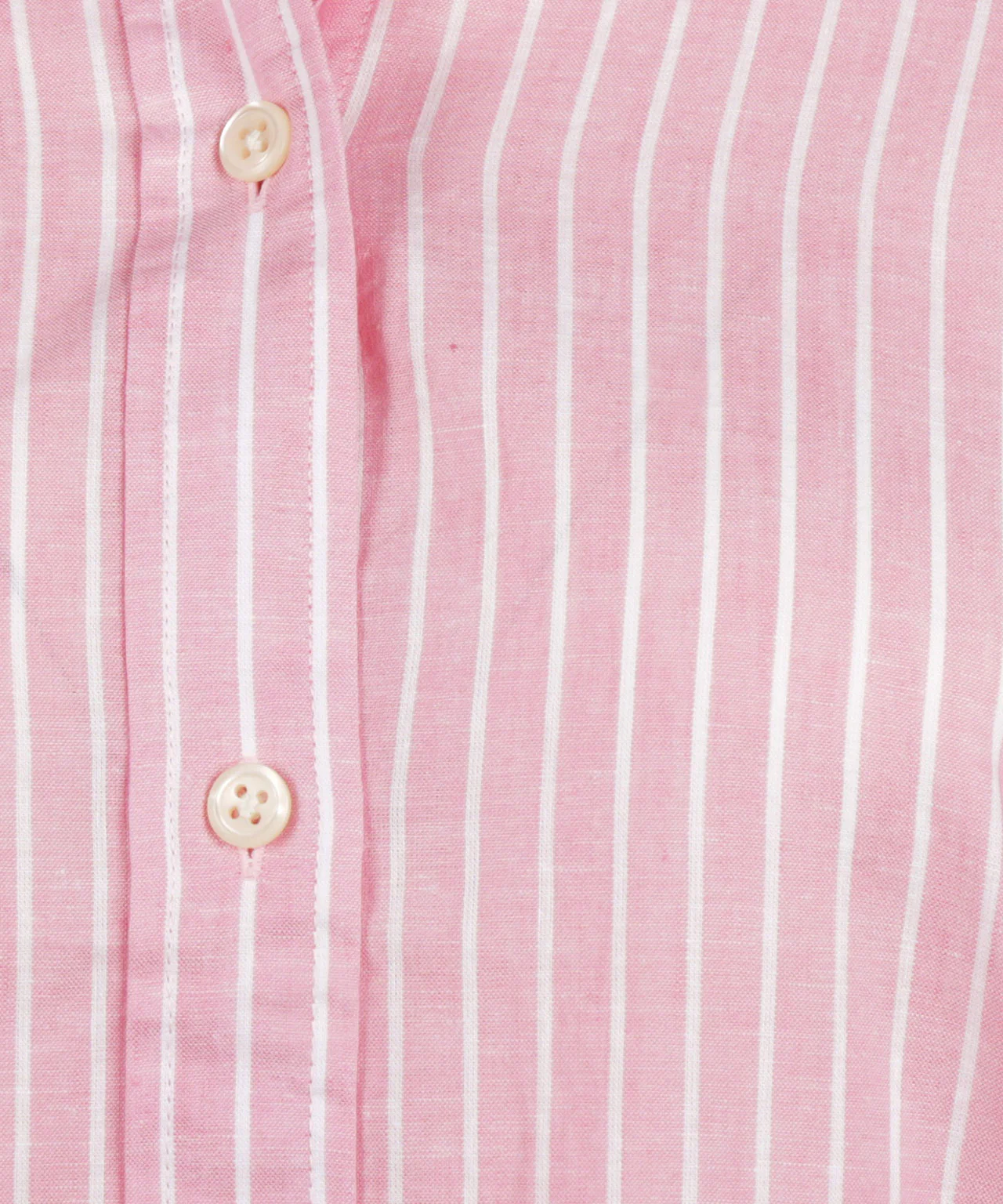 Blouse Cotton Linen Stripe | Light Pink - Image 6