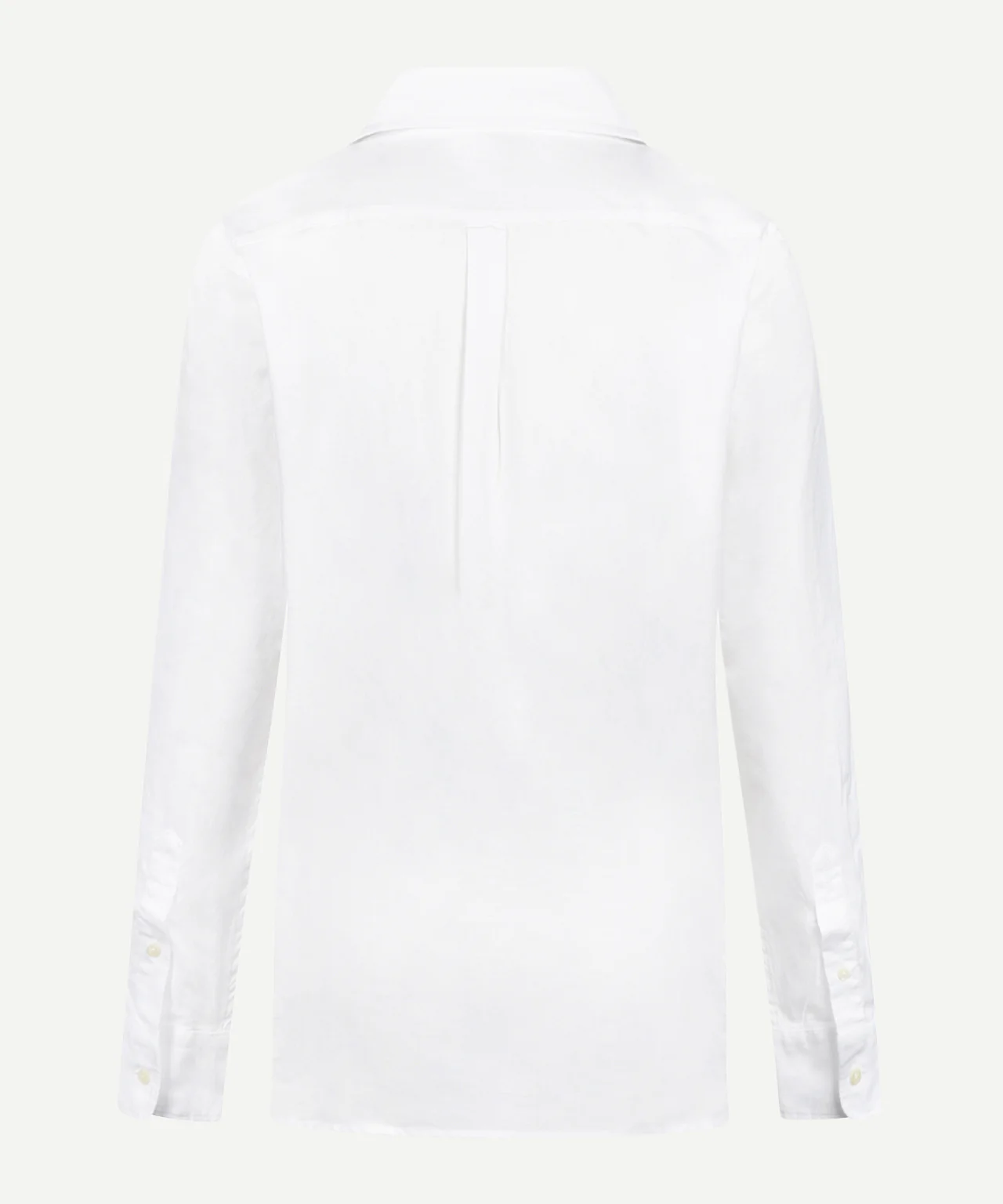 Cotton Linen Blouse | White - Image 4