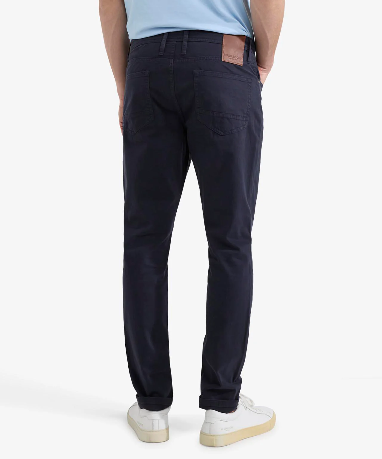 Trousers 5-pocket Slim Fit | Navy - Image 4