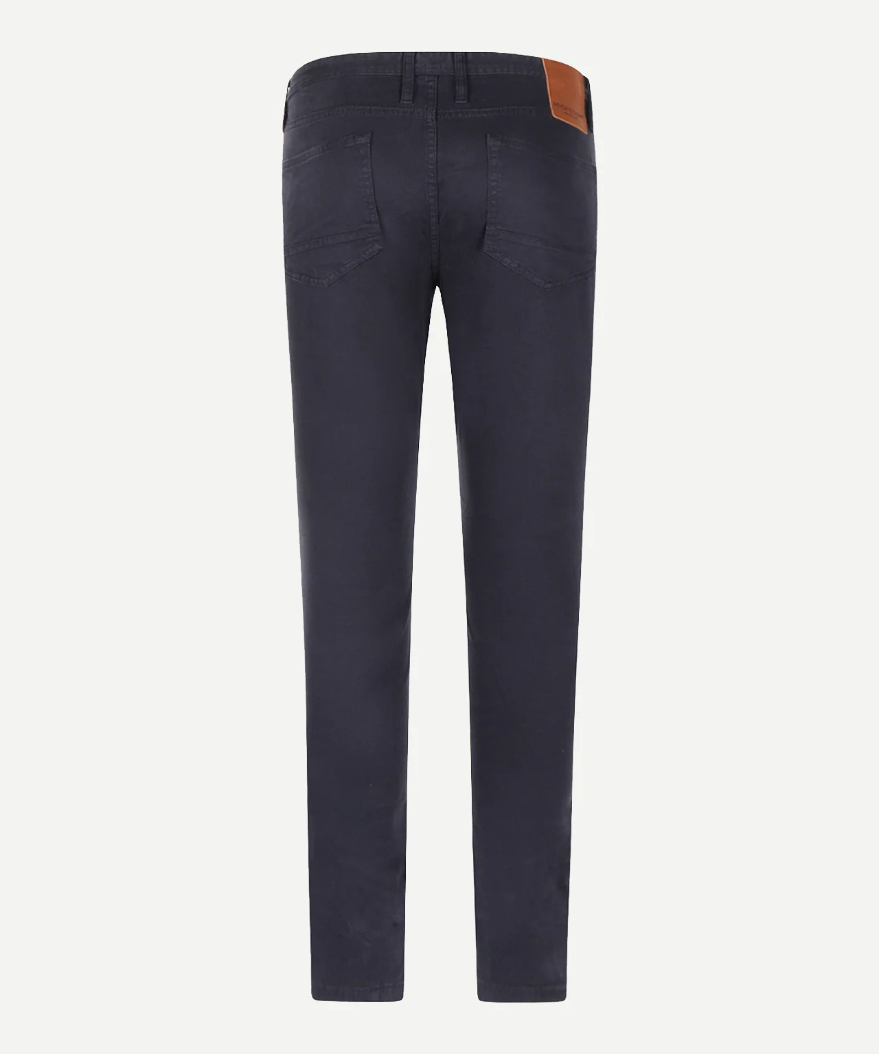 Trousers Five Pocket Garment Dyed | Navy - Image 4