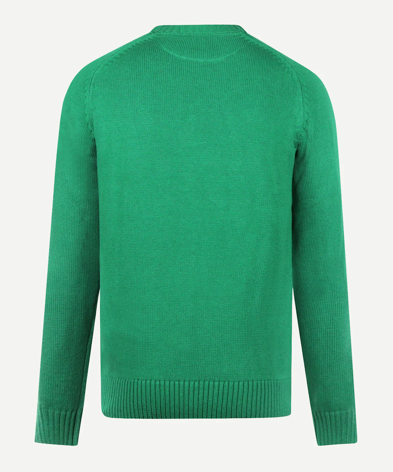 Cotton Crew Neck Sweater | Green - Image 4