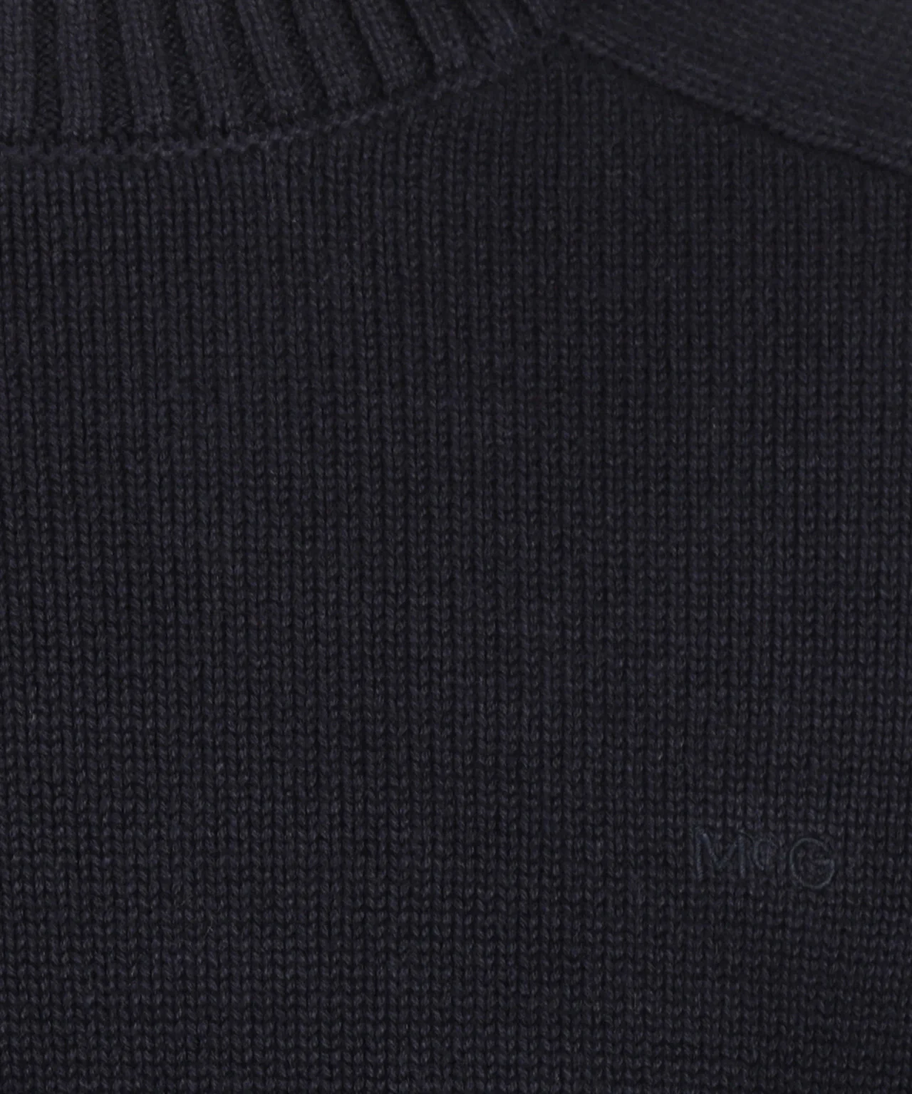 Cotton Crew Neck Sweater | Navy - Image 6