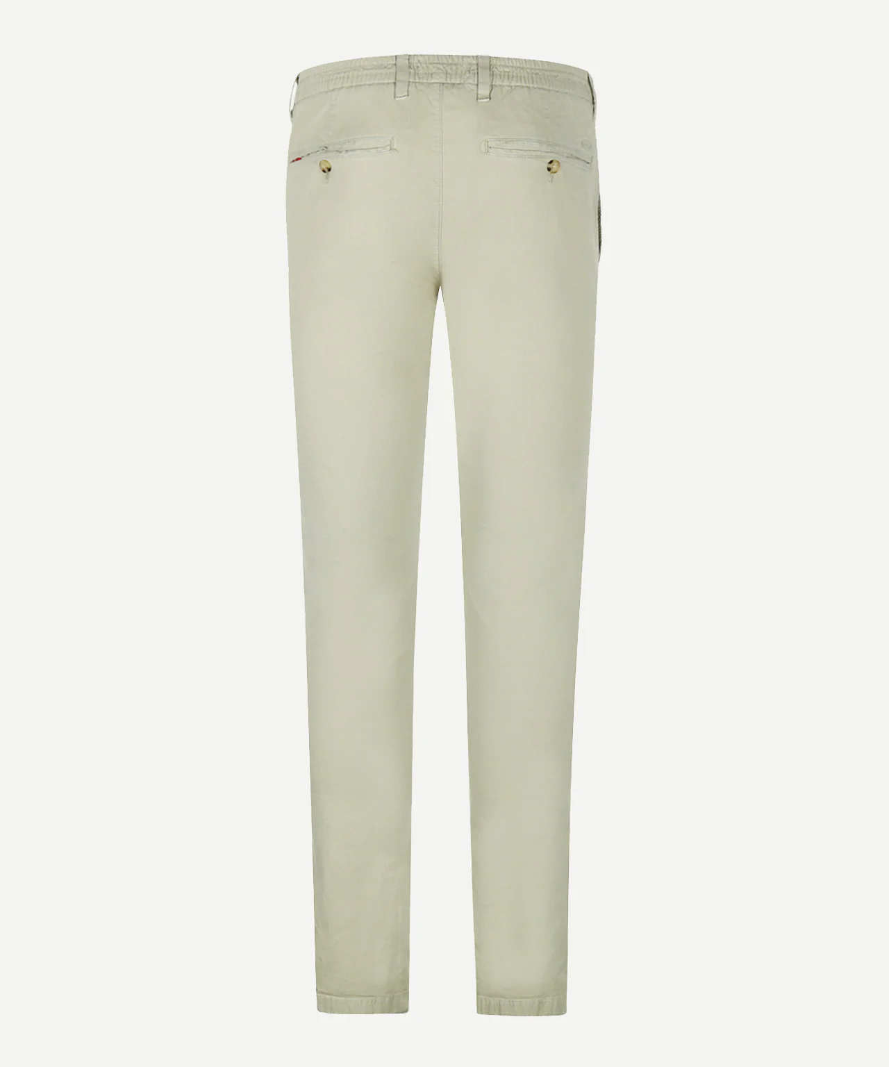 Chino Poplin Modern Fit | Light Olive - Image 3