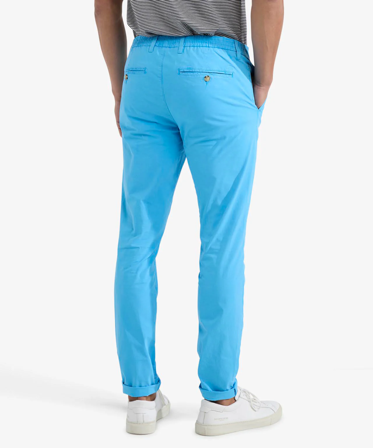 Chino Poplin Modern Fit | SeaBlue - Image 4