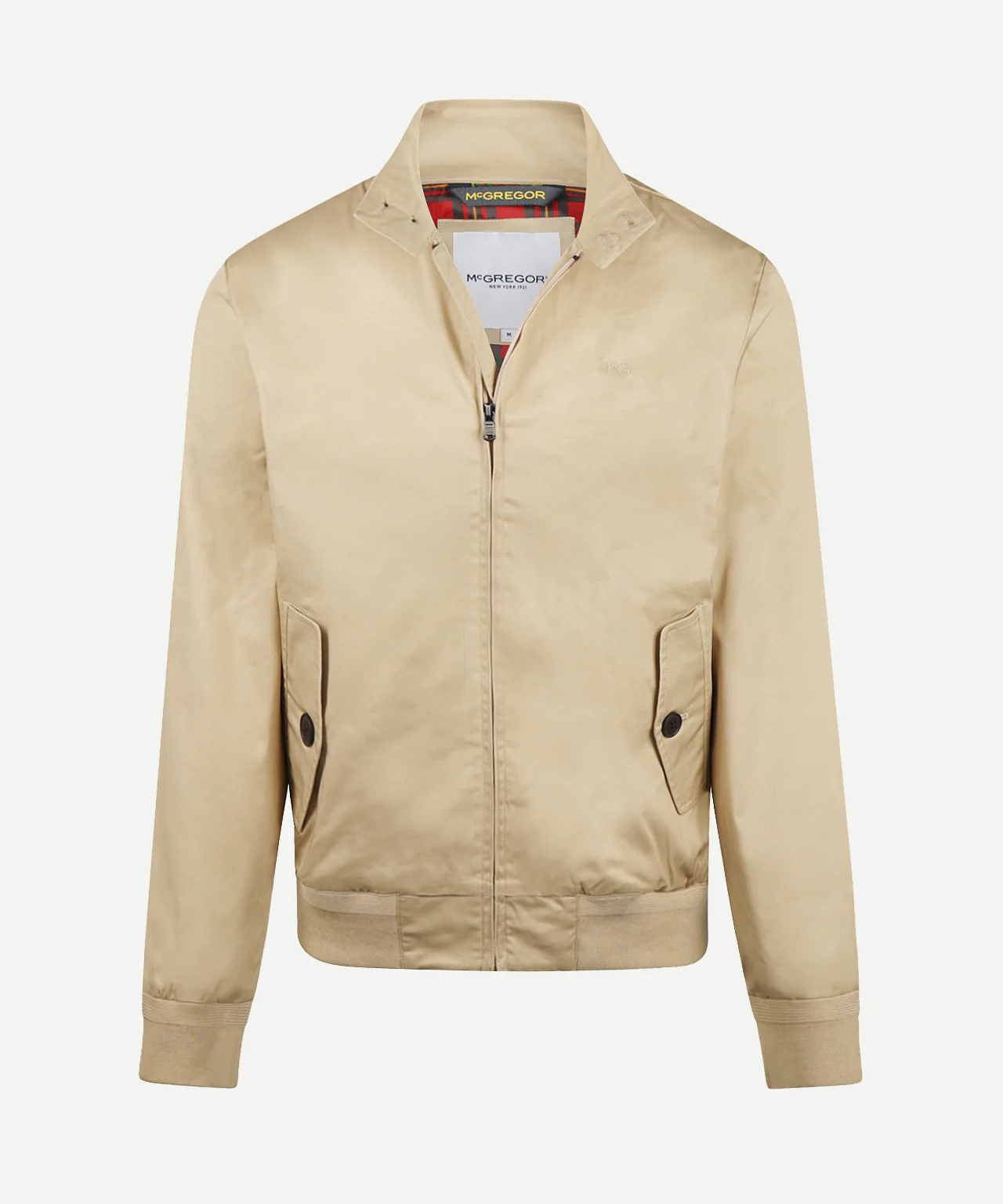 Classic Bomber Jacket | Beige - Image 2
