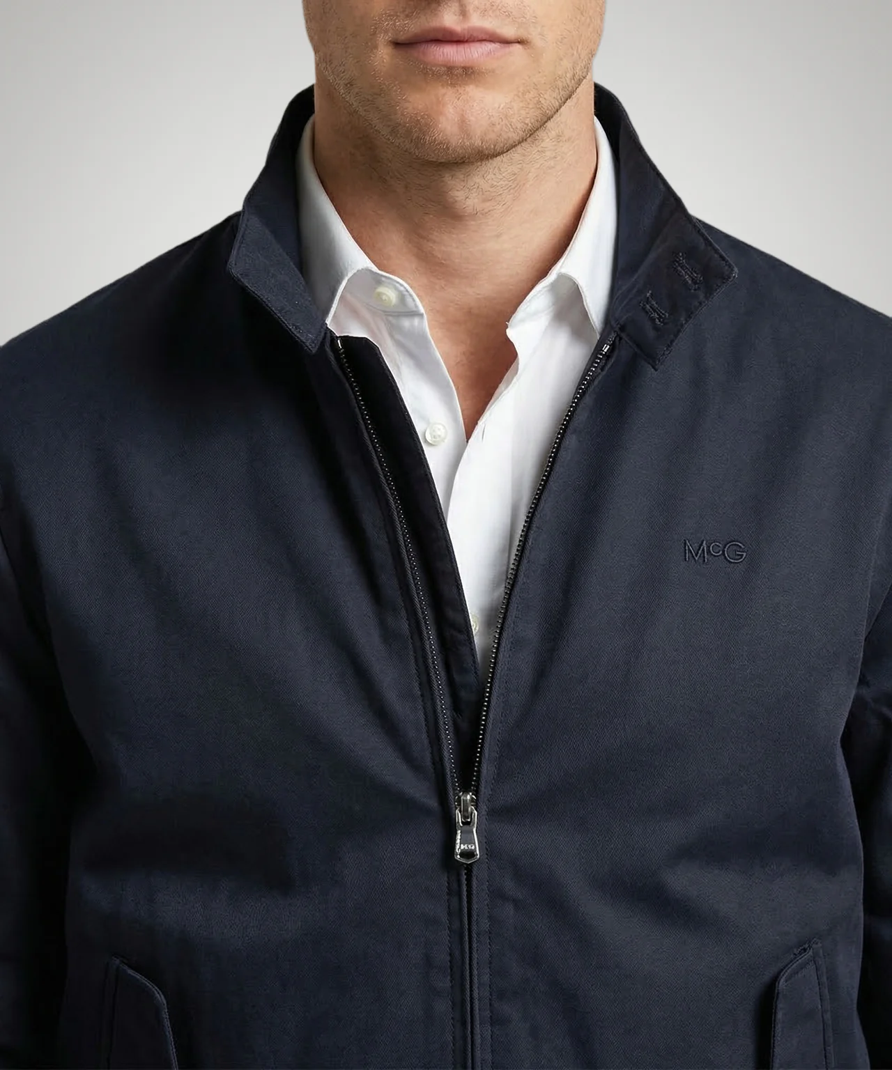 Classic Bomber Jacket | Navy - Image 5