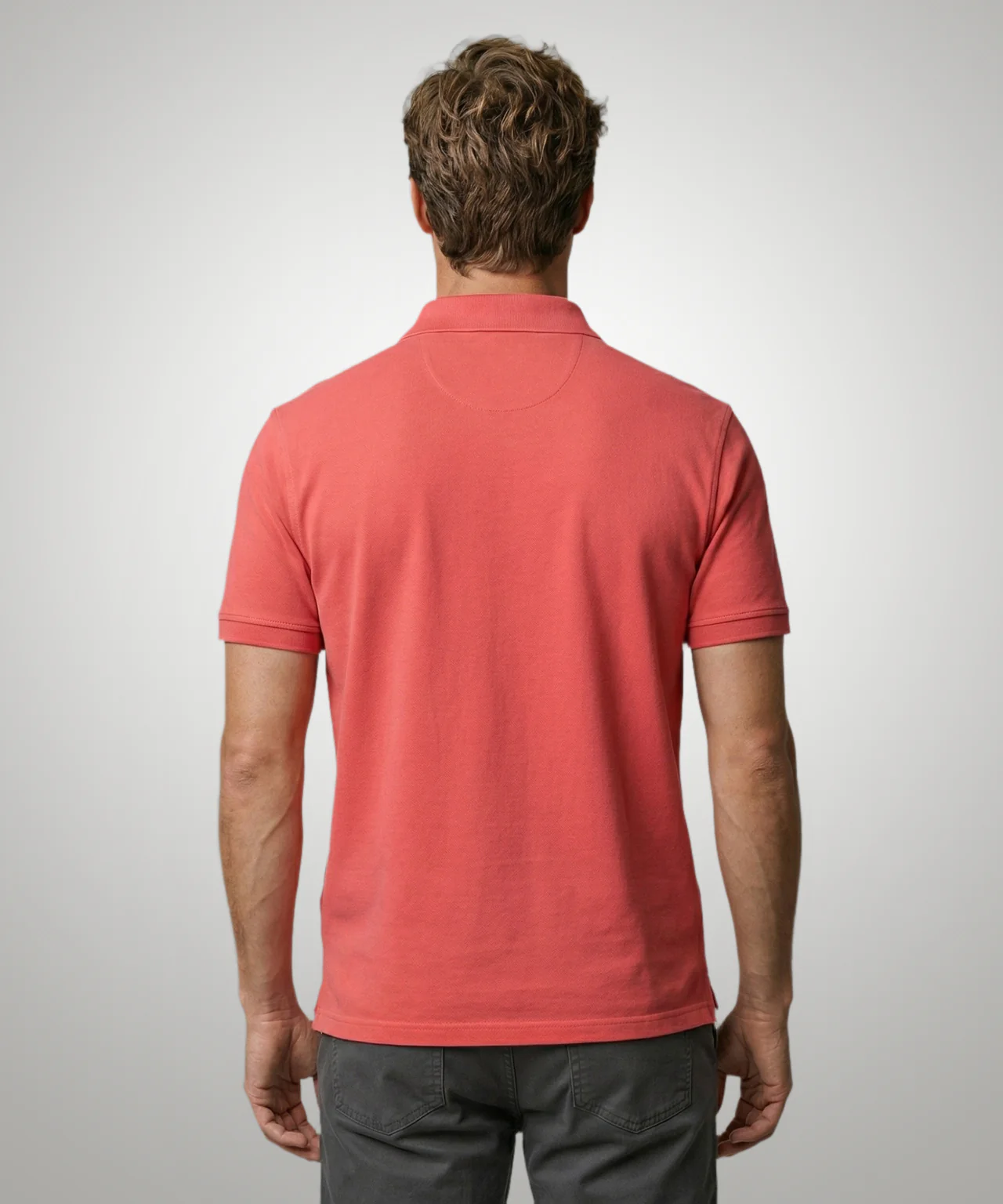 Classic Polo Regular Fit | Coral - Image 3