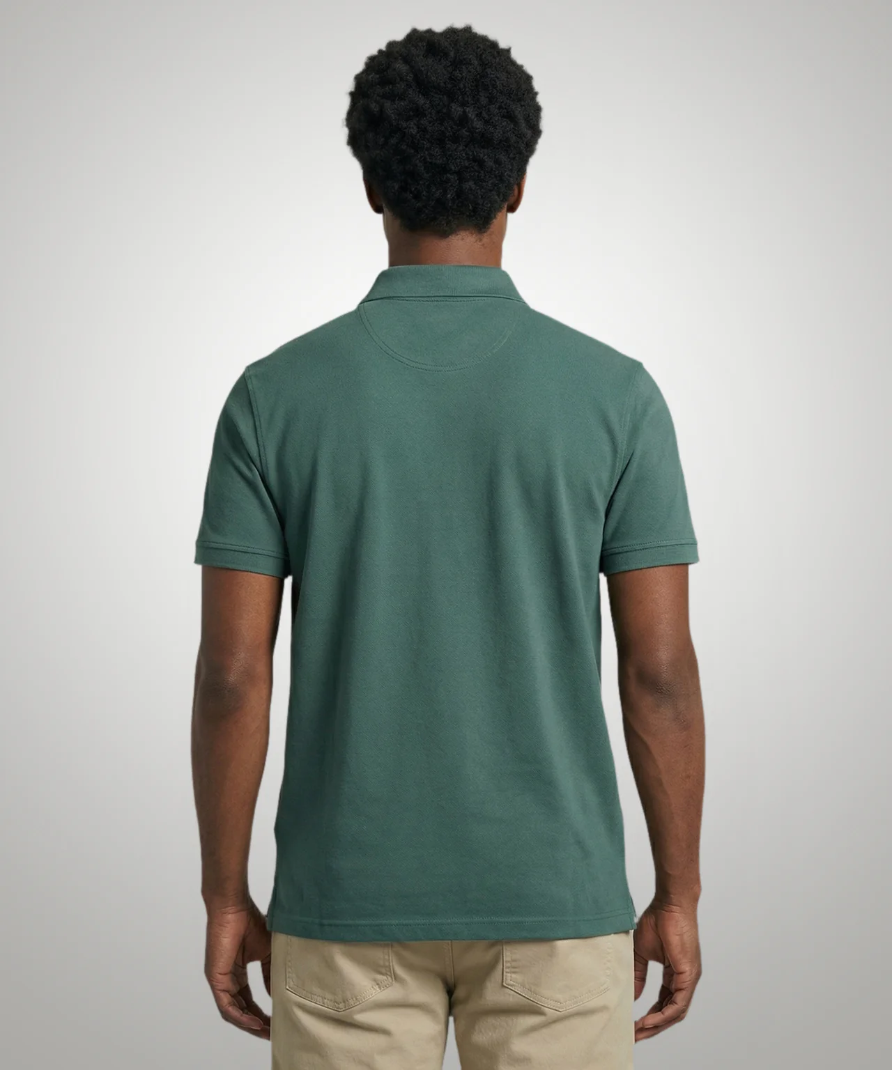 Classic Polo Regular Fit | Dark Green - Image 3