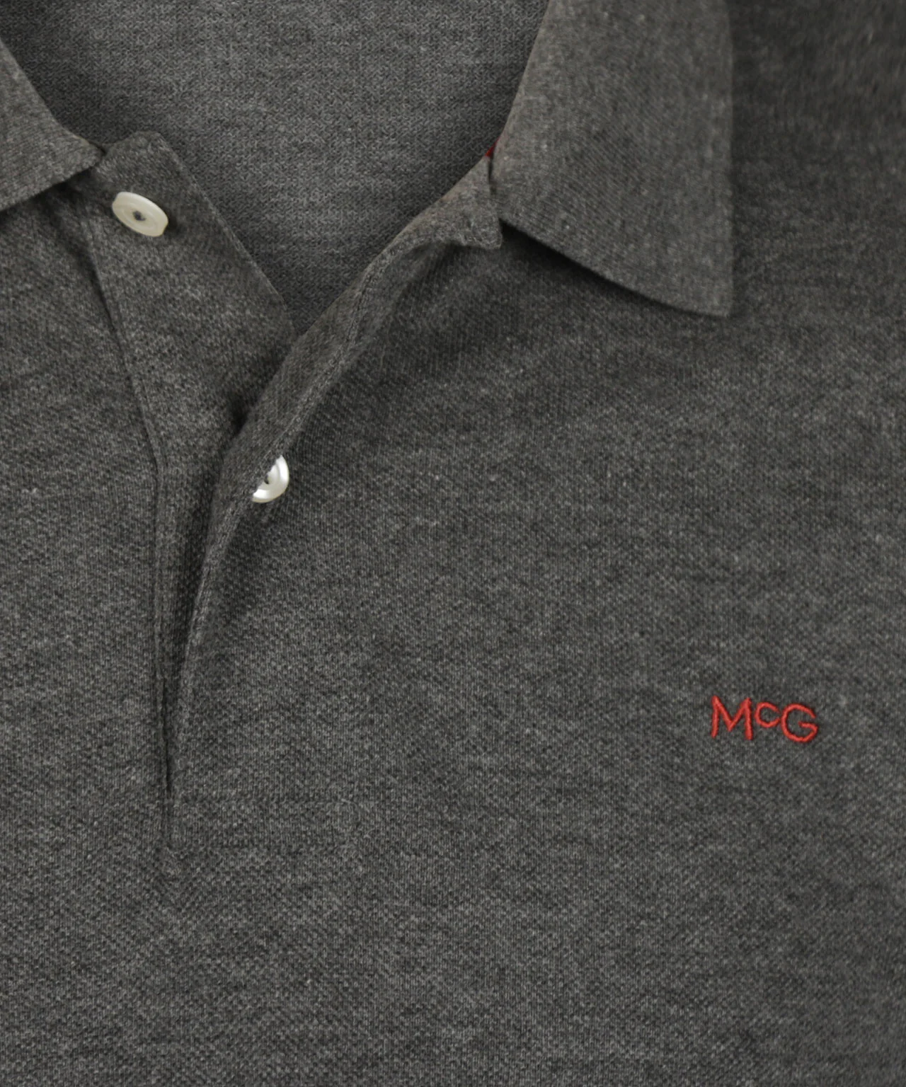Classic Polo Regular Fit | Dark Gray Melange - Image 3