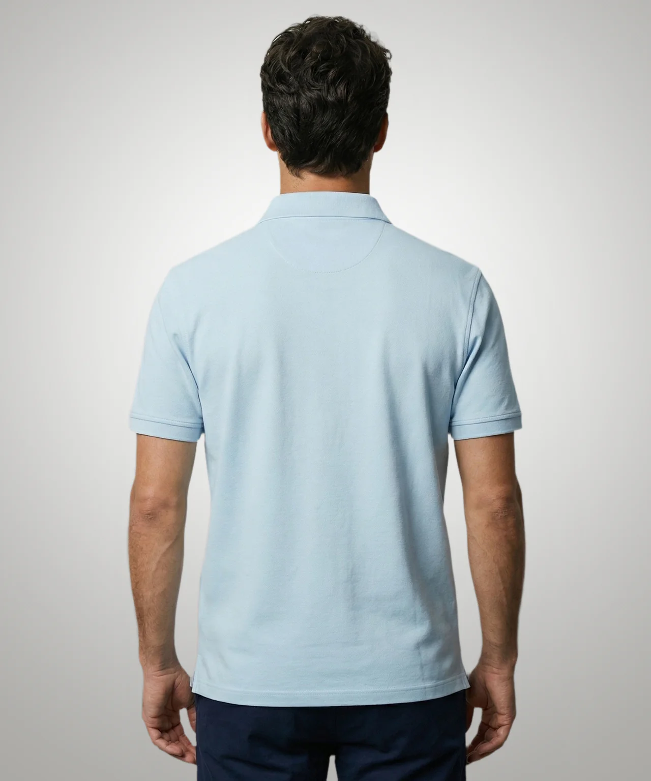 Classic Polo Regular Fit | Light Blue - Image 3