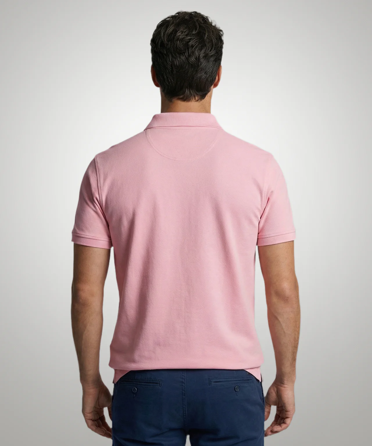 Classic Polo Regular Fit | Light Pink - Image 3