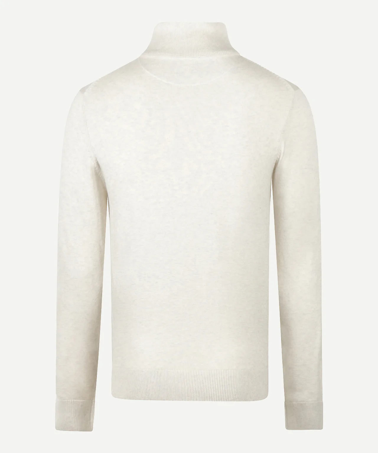 Turtleneck Cotton Merino Wool | Off White - Image 4