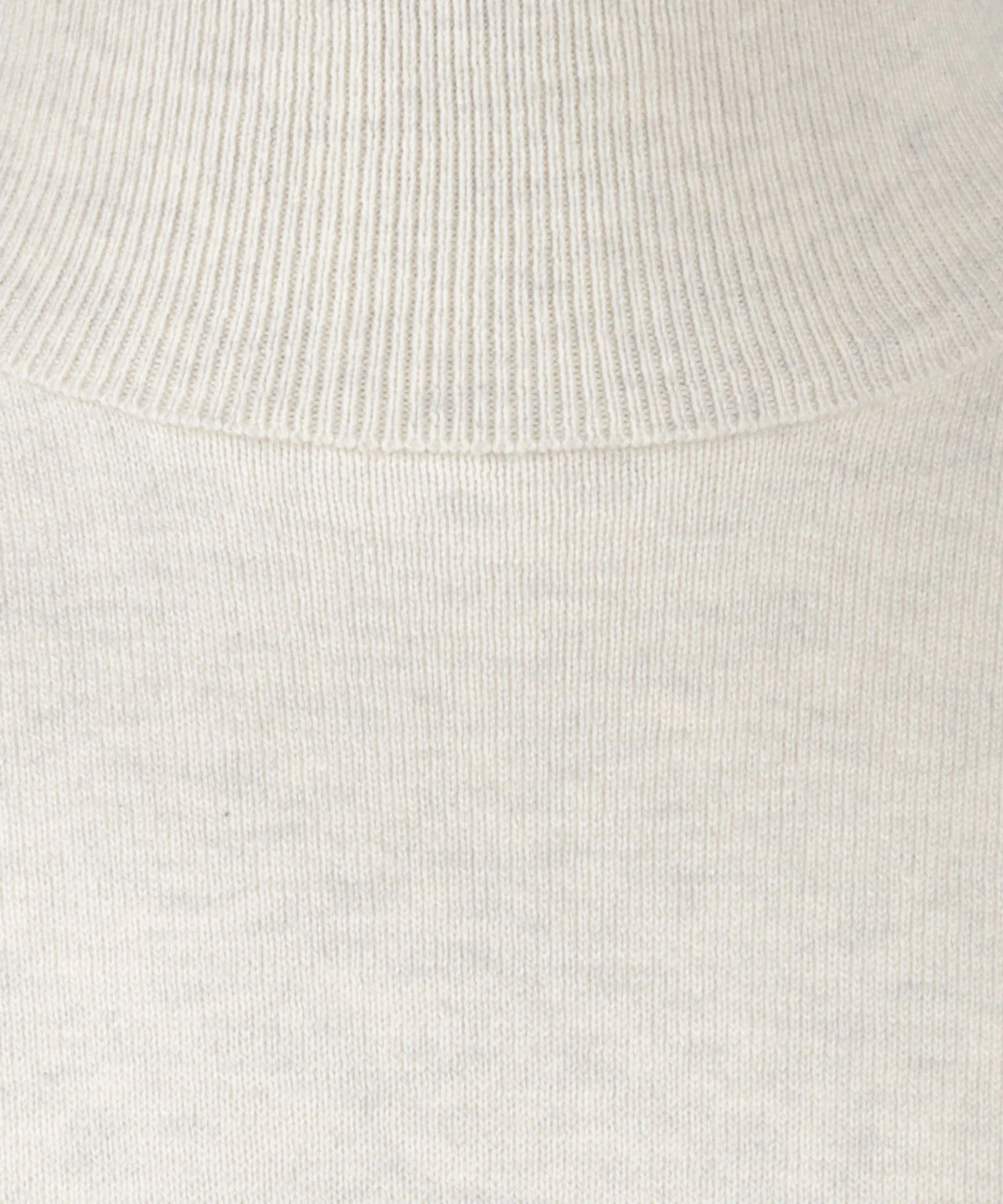 Turtleneck Cotton Merino Wool | Off White - Image 6