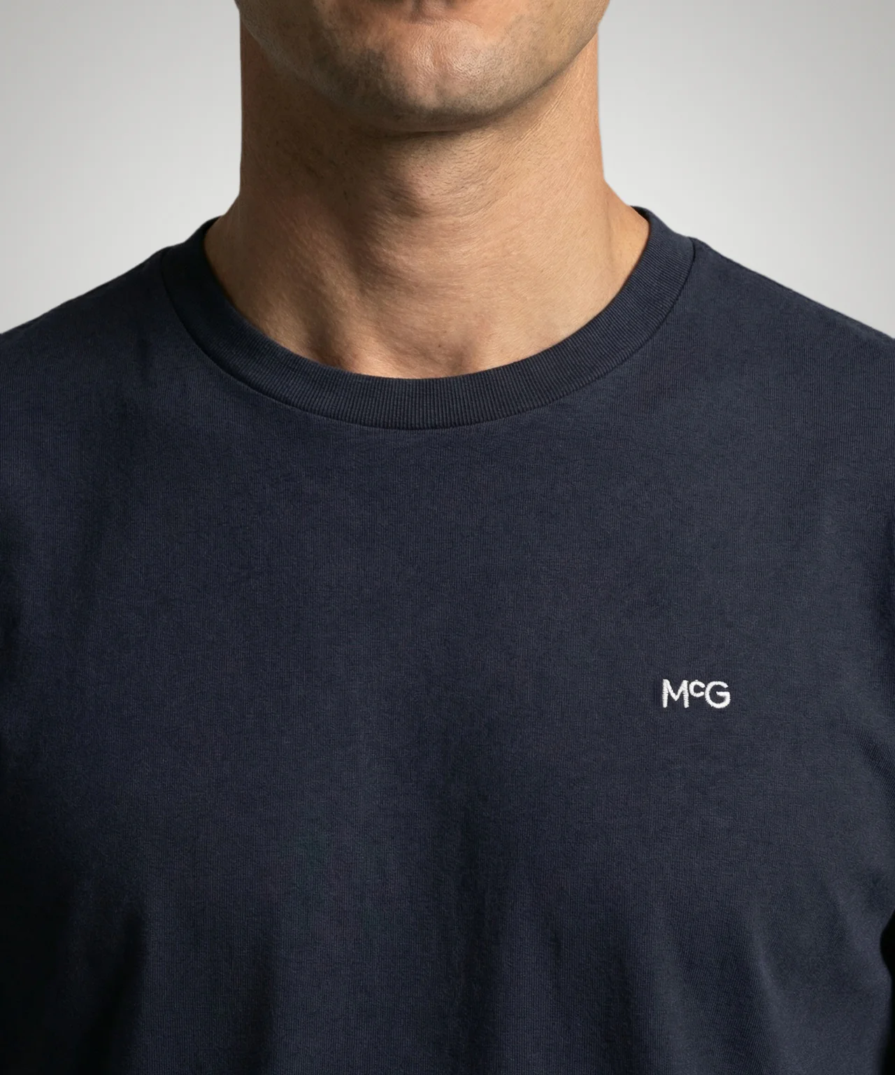 Essential MCG Embr T-Shirt | Navy - Image 5