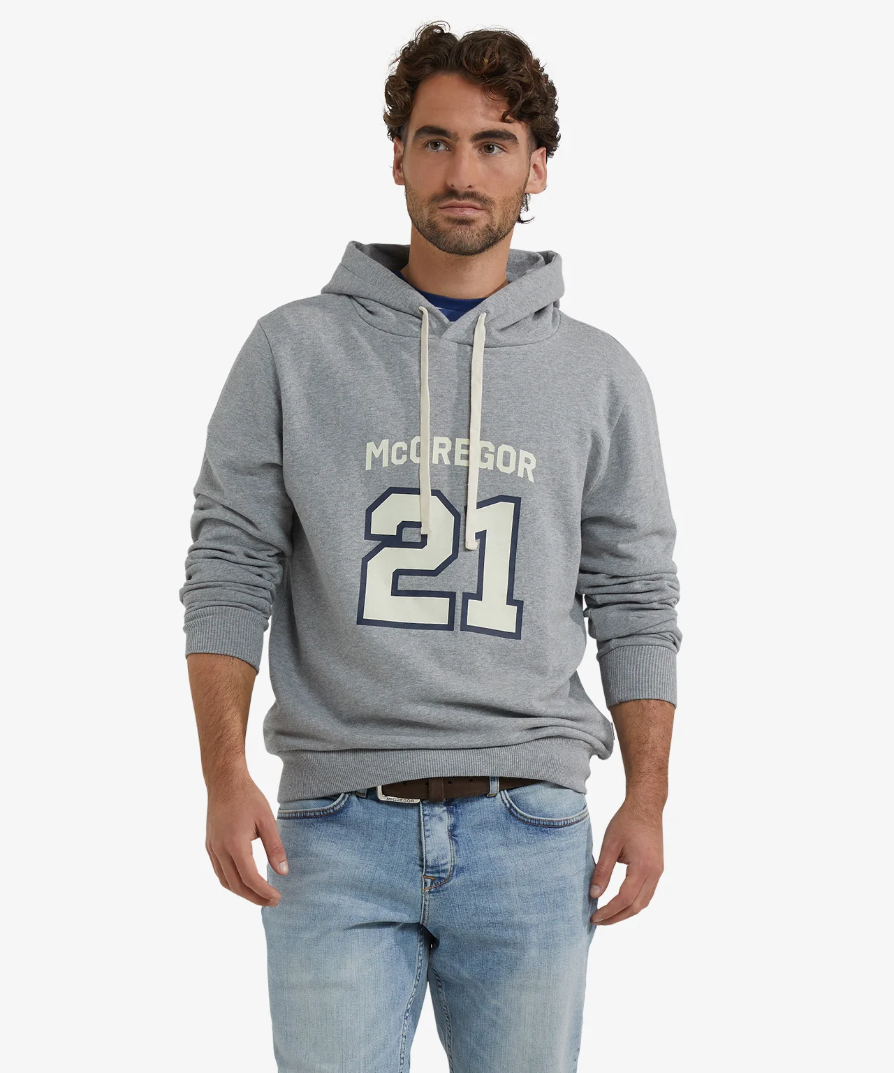 Hoody Graphic 21 | Medium Gray Melange - Image 2