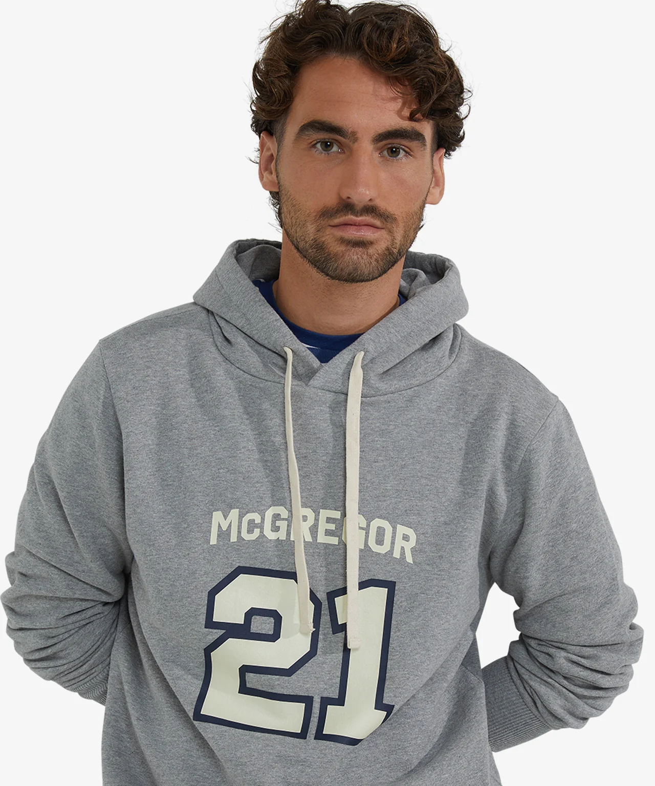 Hoody Graphic 21 | Medium Gray Melange - Image 7