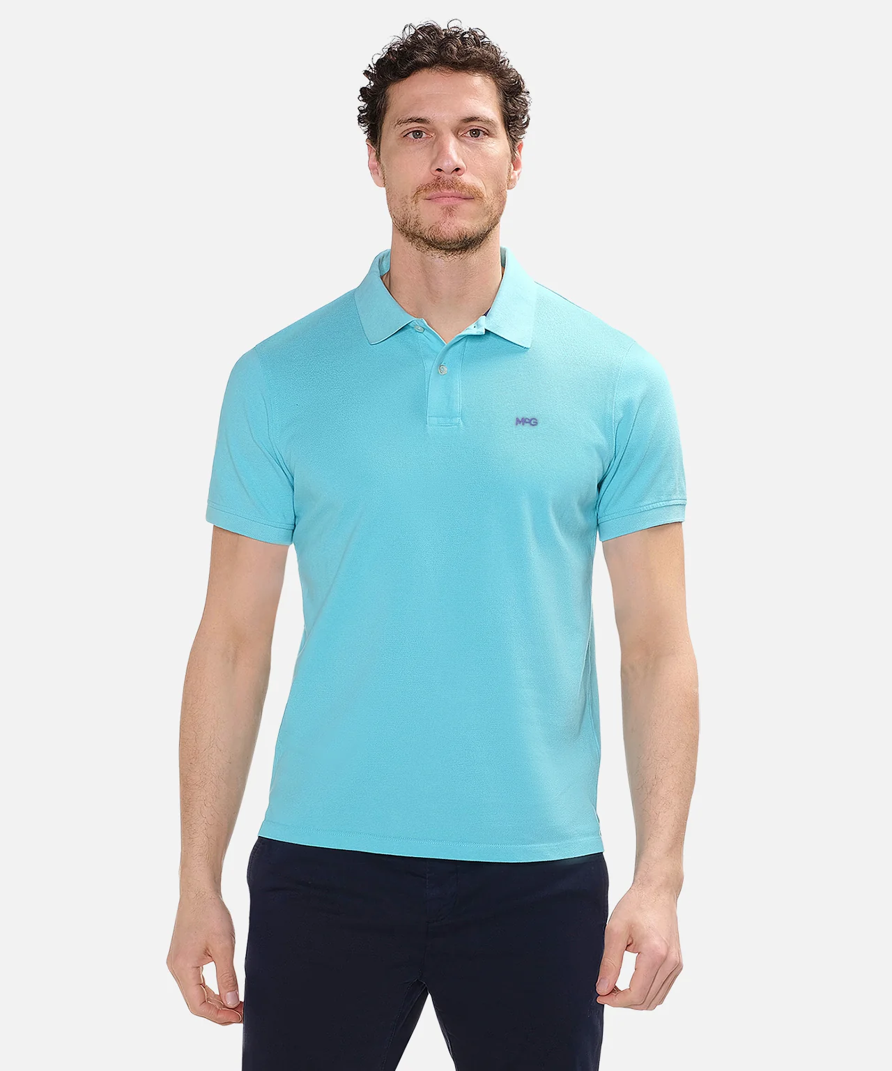 Classic Polo Regular Fit | Aqua - Image 2