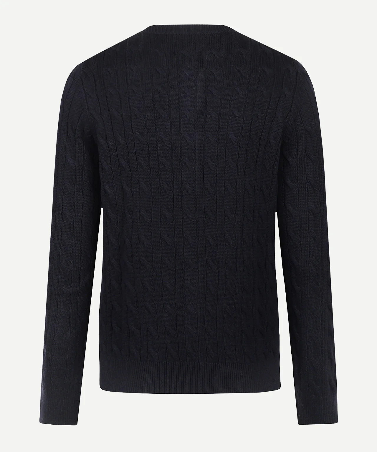 Cardigan Cable Knit Cotton-Cashmere | Navy - Image 4