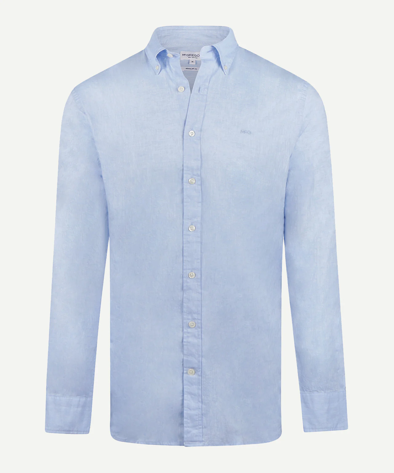 Shirt Cotton Linen | Light Blue - Image 2