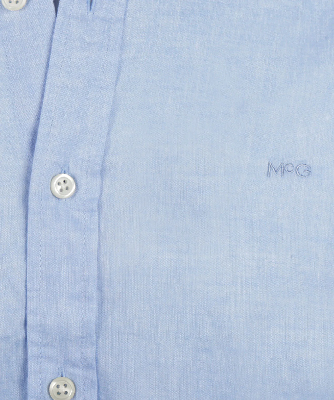 Shirt Cotton Linen | Light Blue - Image 6