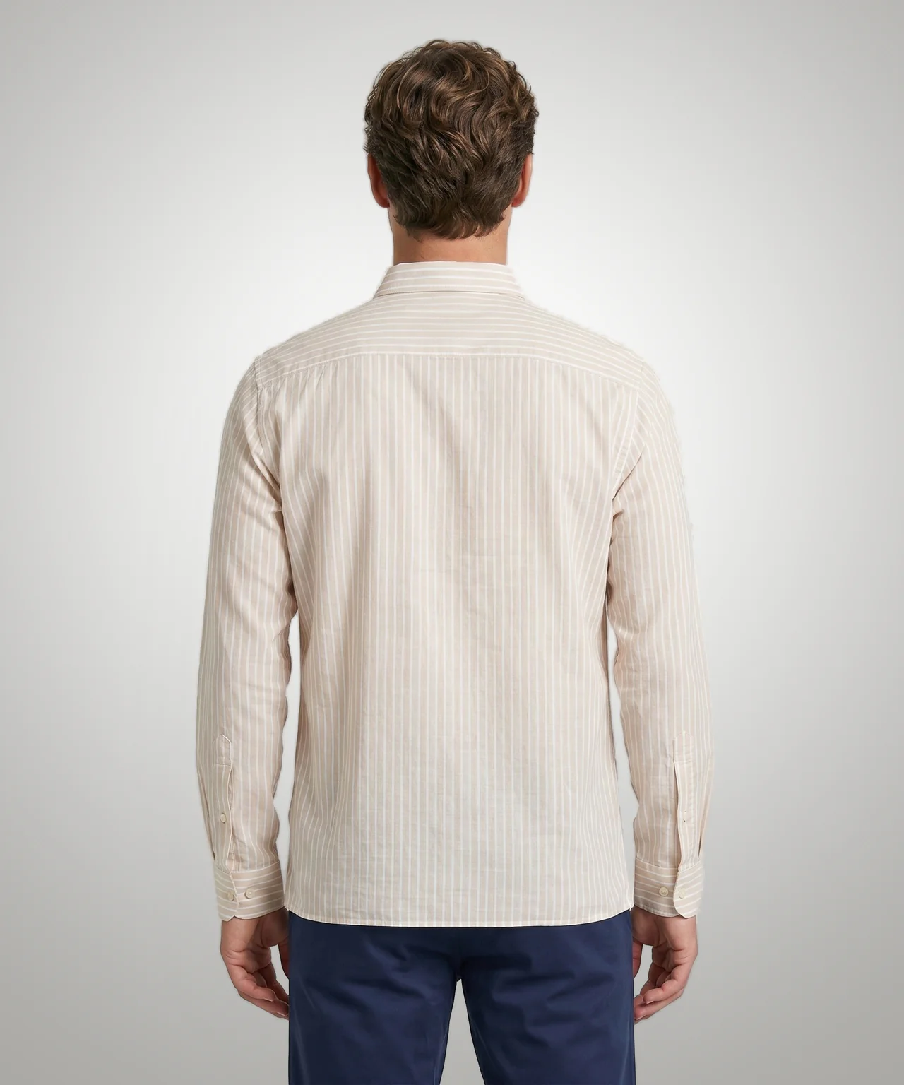 Shirt Cotton Linen Stripe | Kit - Image 3