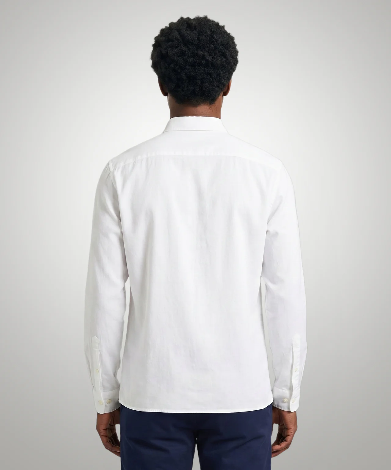 Shirt Cotton Linen | White - Image 3