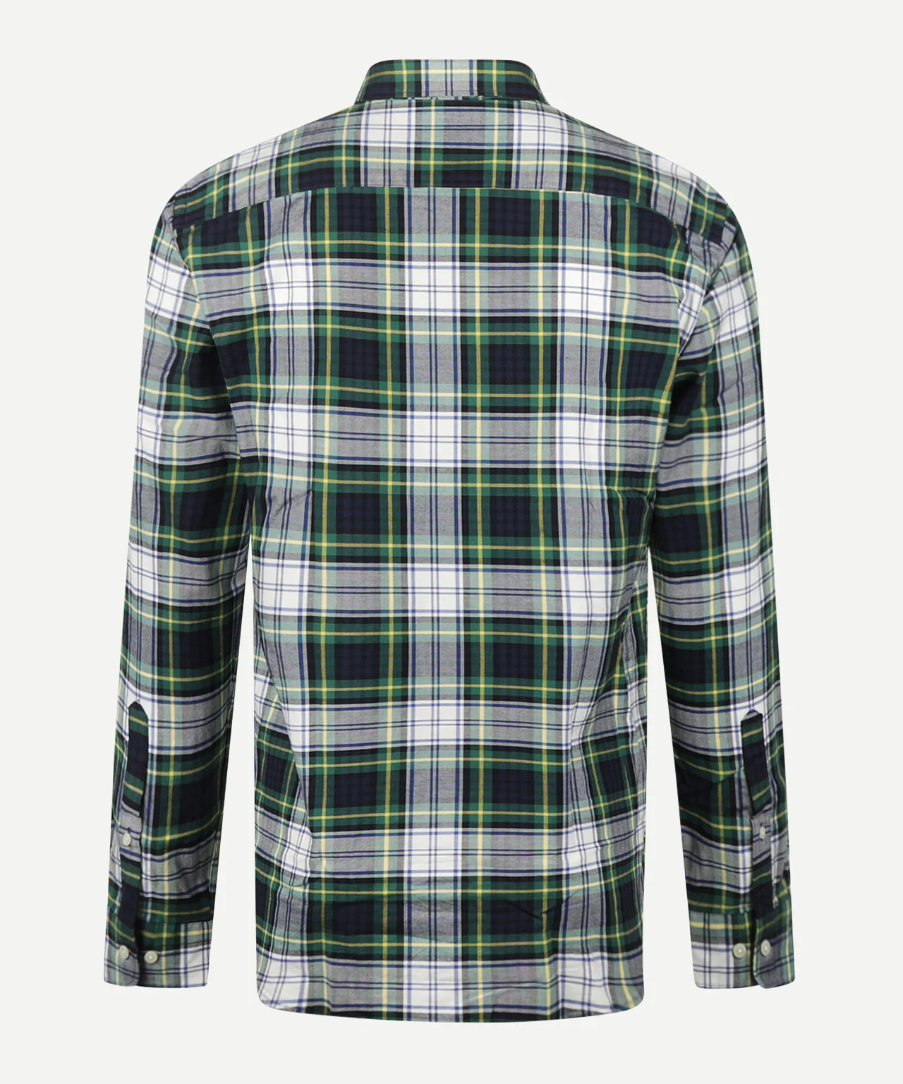 Oxford Check Shirt | Navy - Image 4