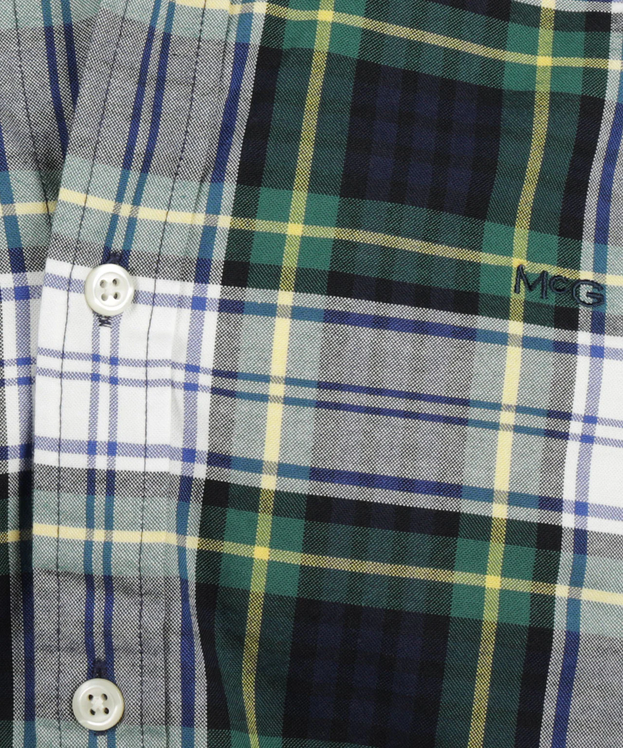 Oxford Check Shirt | Navy - Image 6