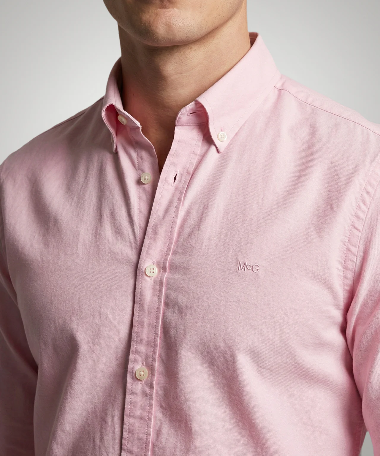 Shirt Oxford Stretch | Light Pink - Image 5