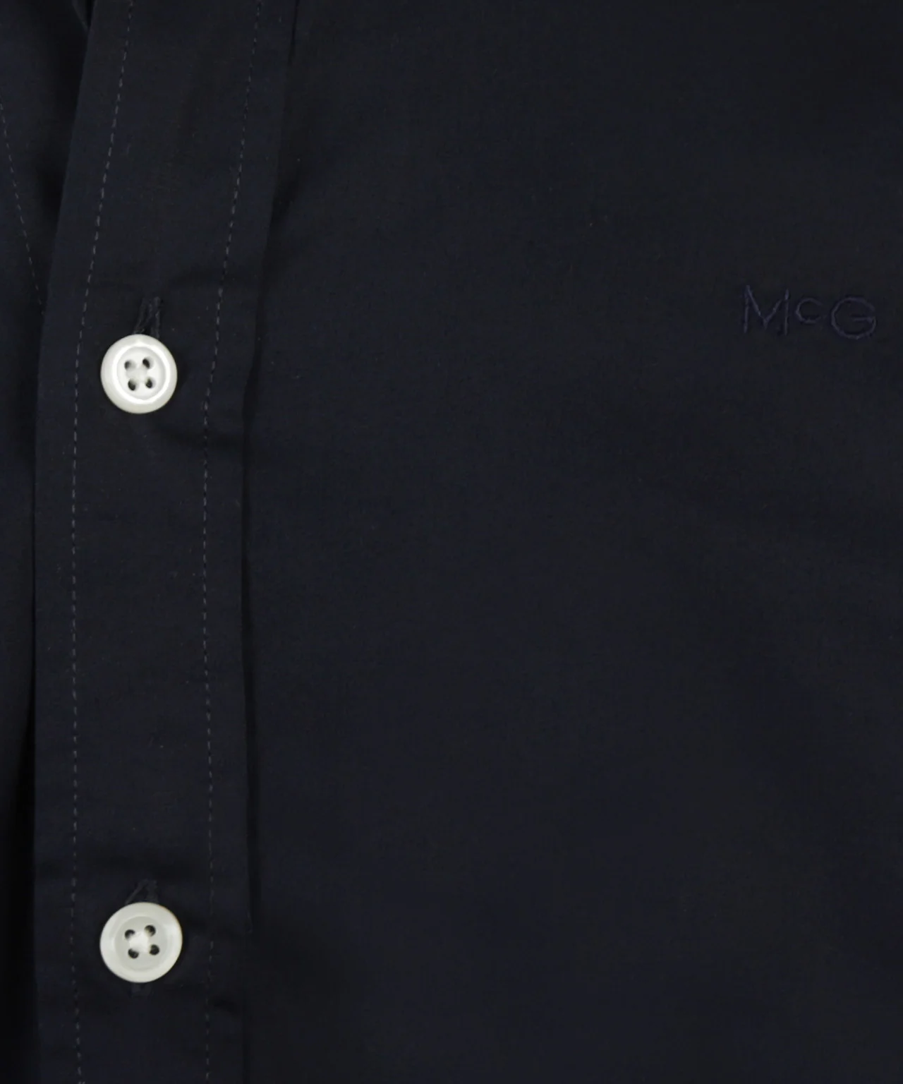 Poplin Shirt | Navy - Image 6