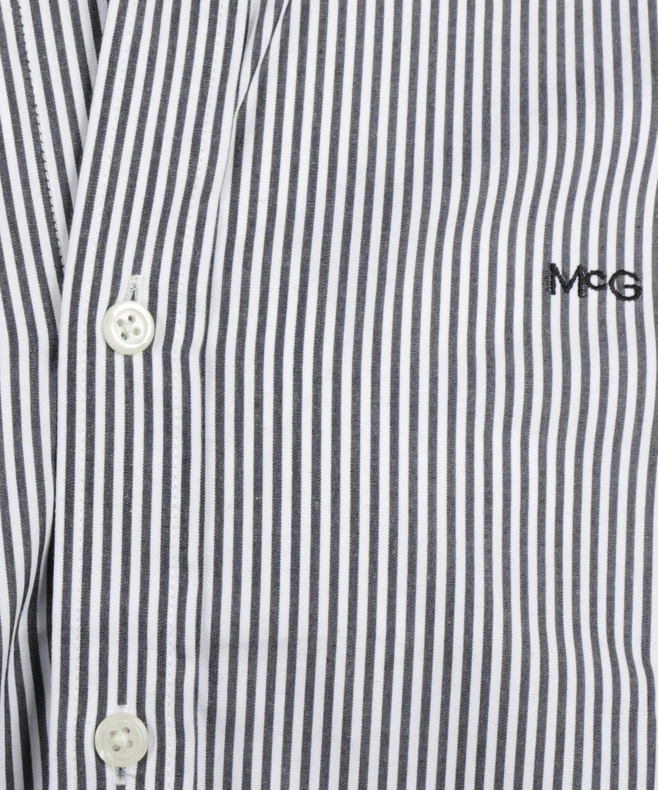Shirt Poplin Stripe | Navy - Image 6
