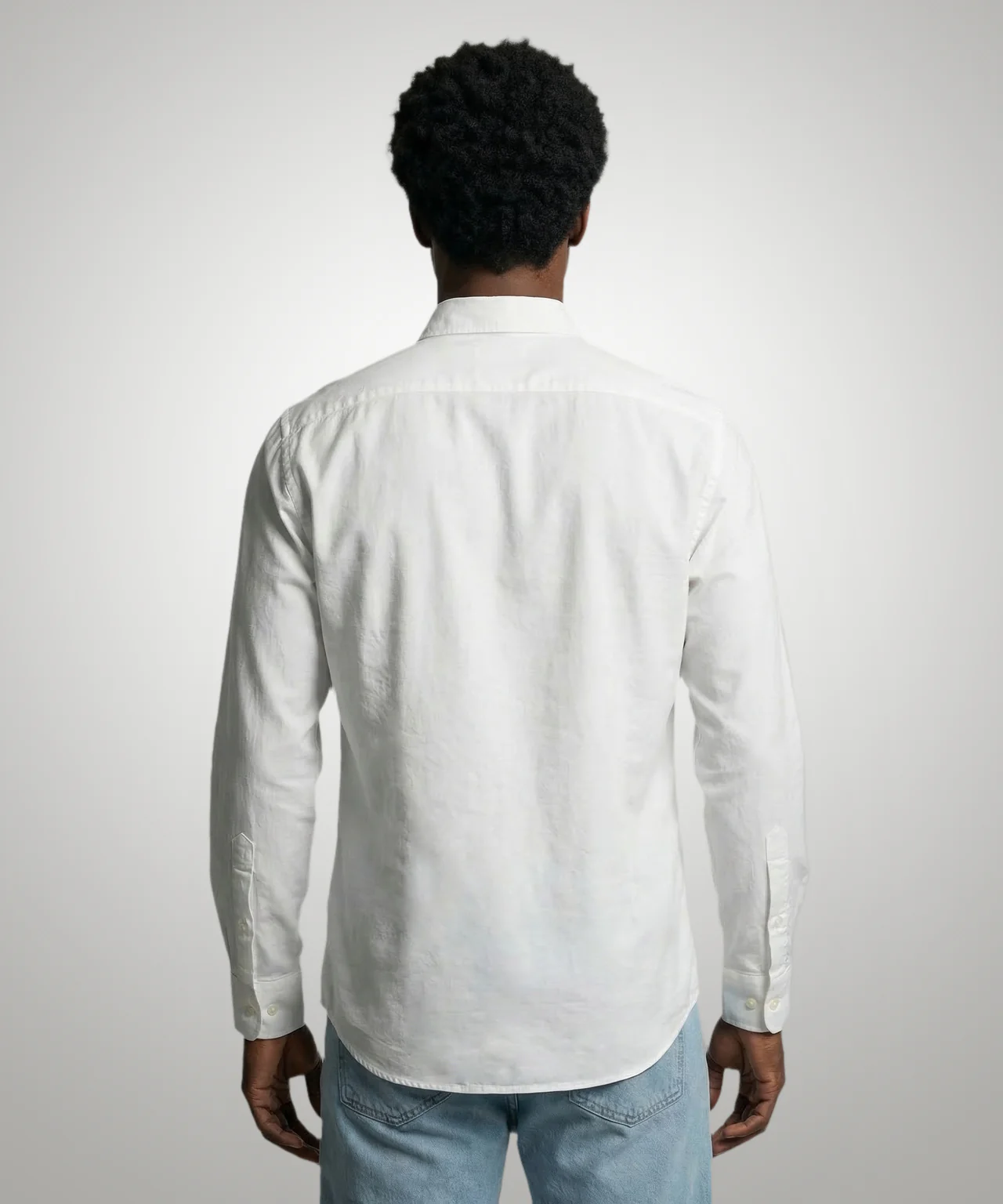 Poplin Shirt | White - Image 3