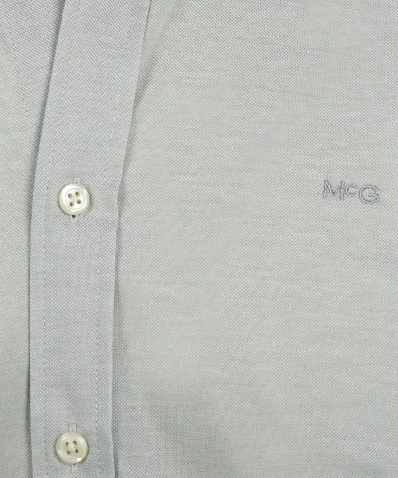Stretch Piqué Shirt | Light Olive - Image 6