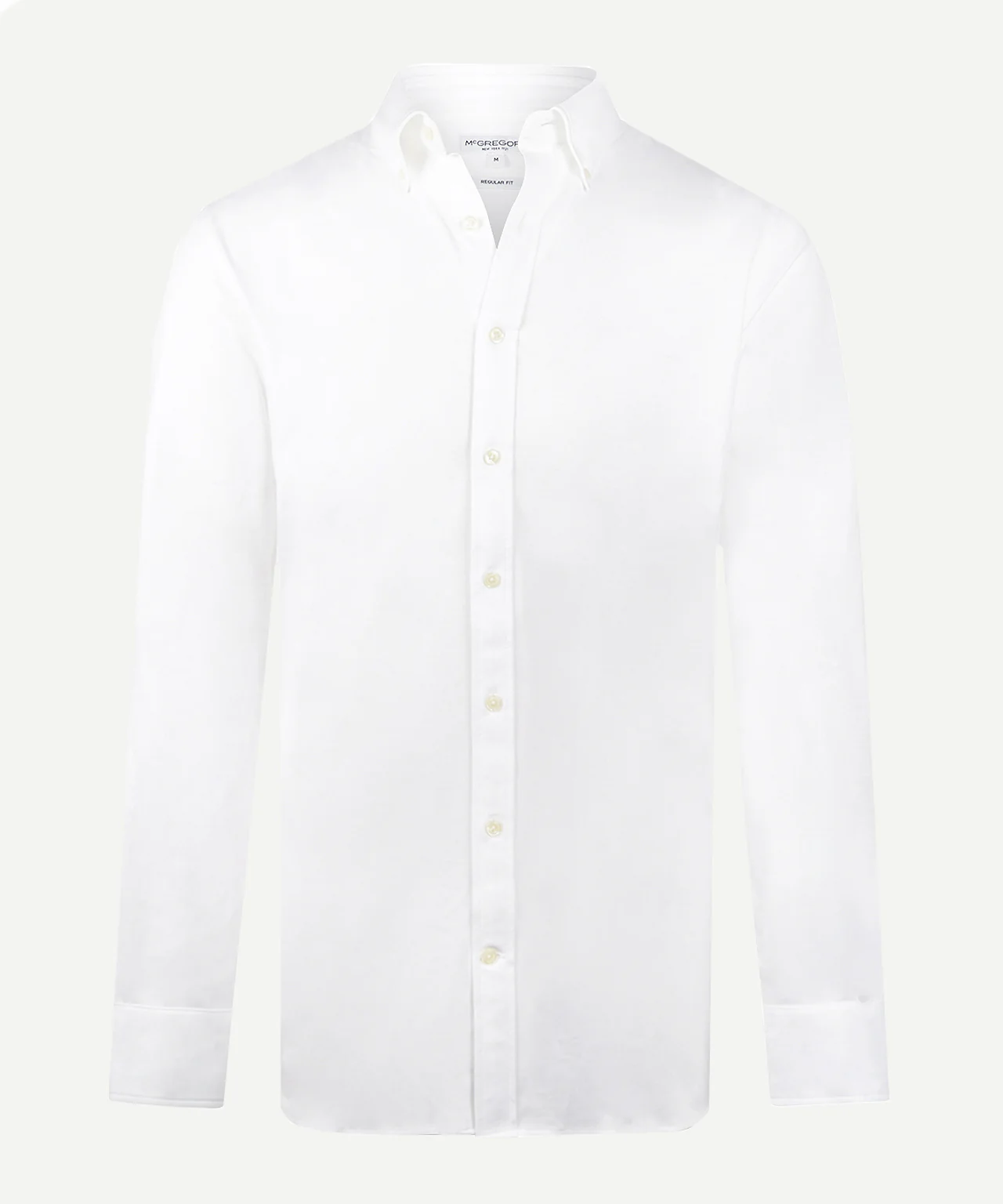 Stretch Piqué Shirt | White - Image 2