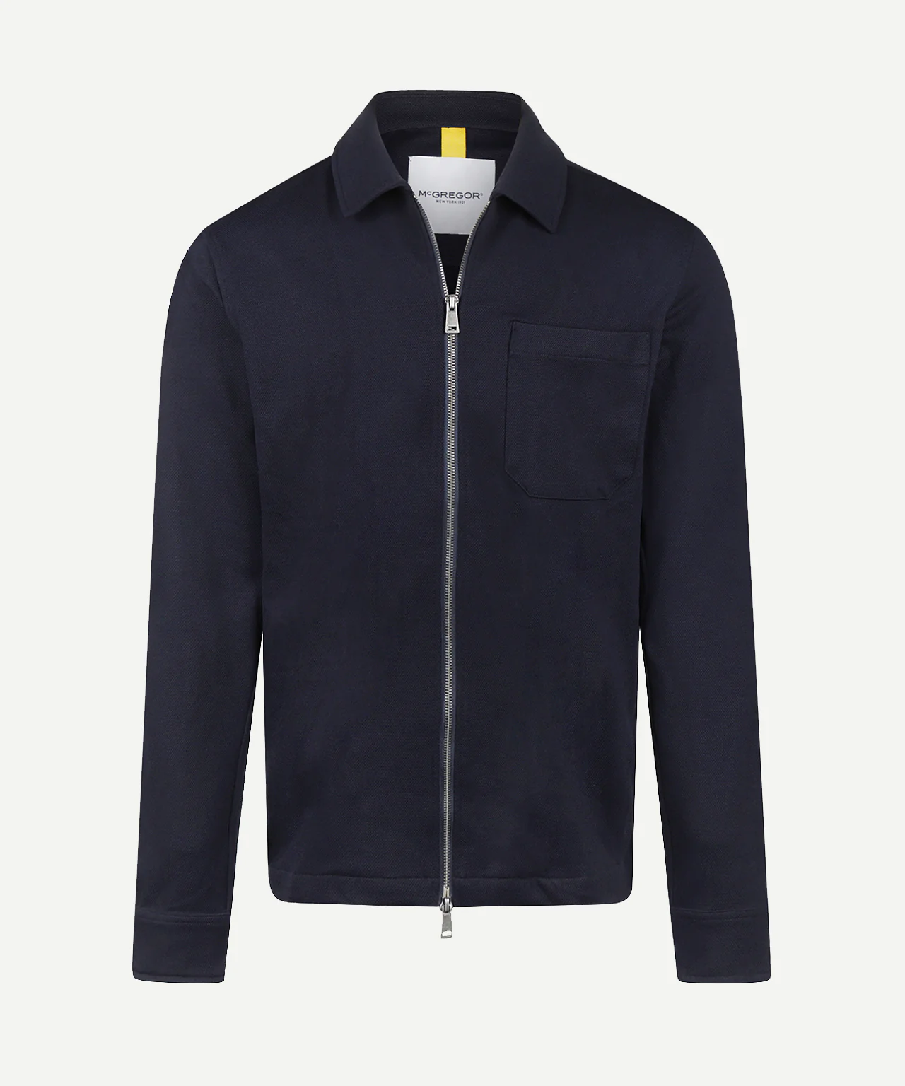 Piqué Jacket | Navy - Image 2