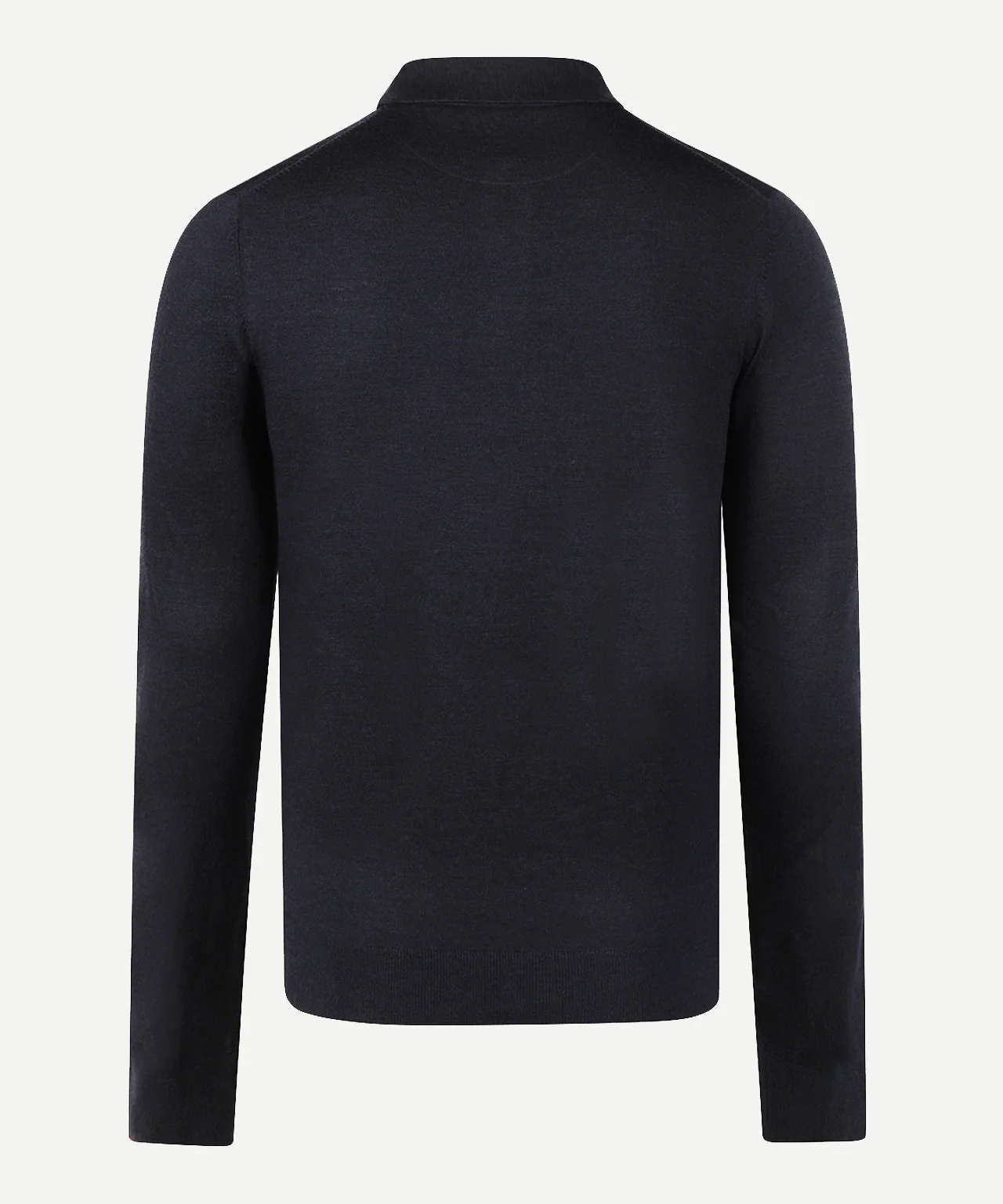 Polo Sweater Merino Wool | Navy - Image 4