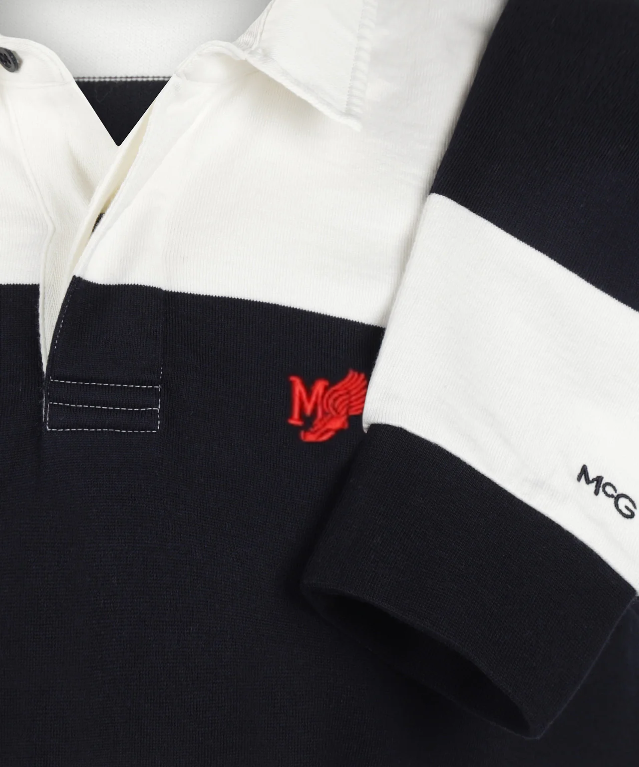 Rugby Jersey Striped | Off White - Image 6
