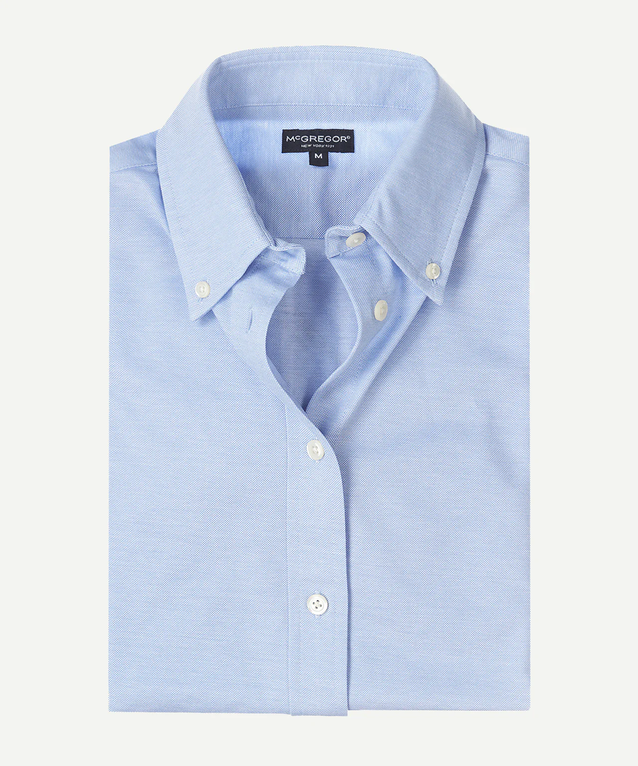 Stretch Piqué Shirt | Light Blue - Image 7