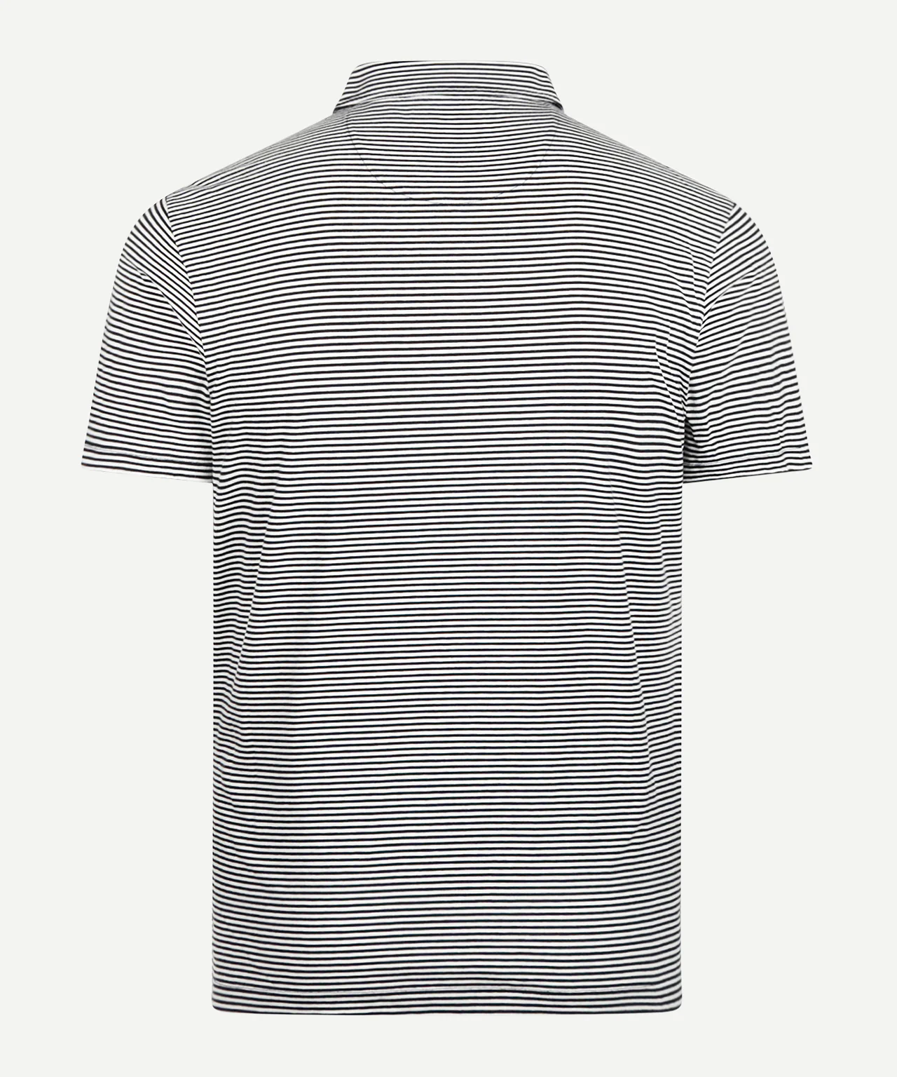 Polo Jersey Stripe | Navy - Image 4
