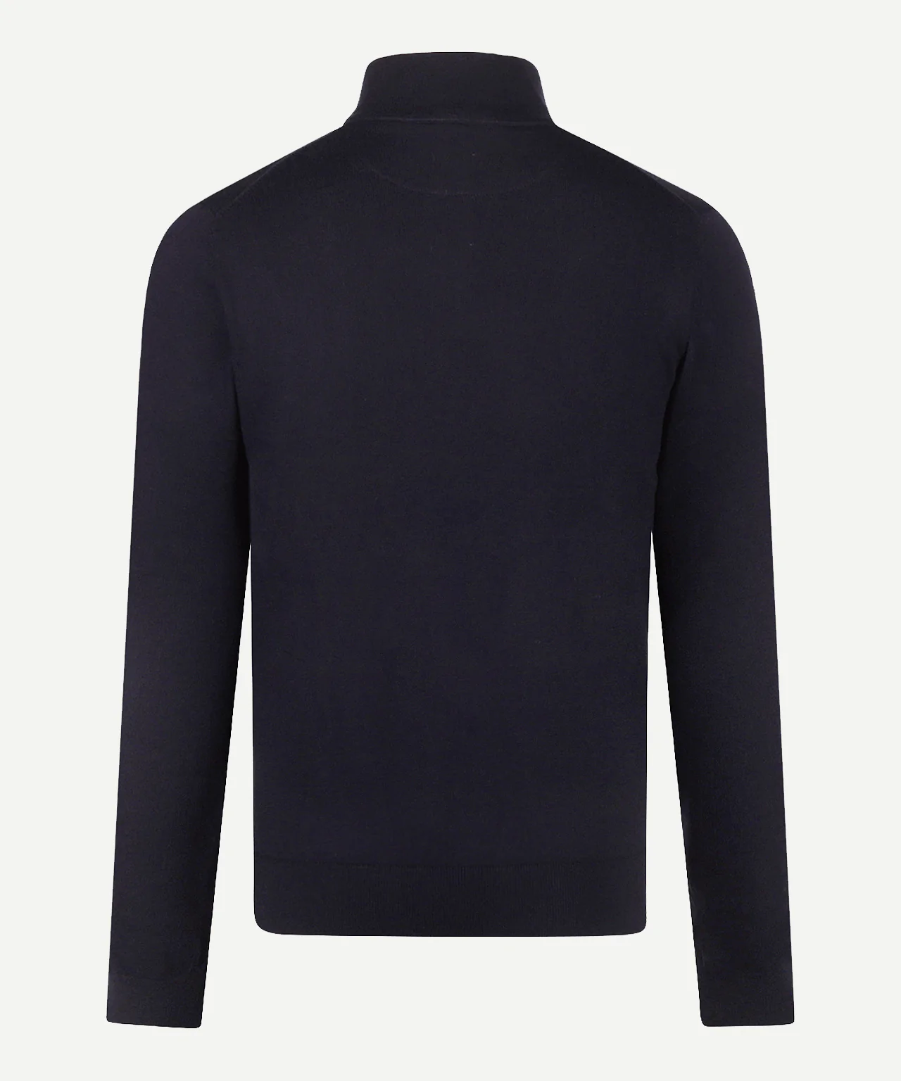Half-Zip Sweater Cotton Cashmere | Navy - Image 4