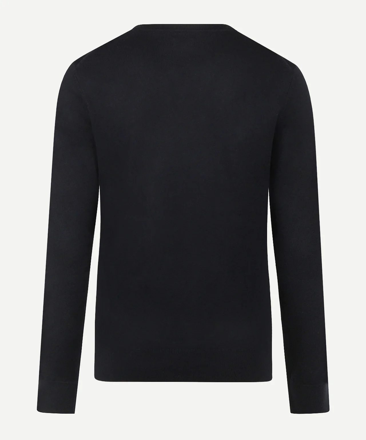 Sweater Cotton-Cashmere Round Neck | Navy - Image 4