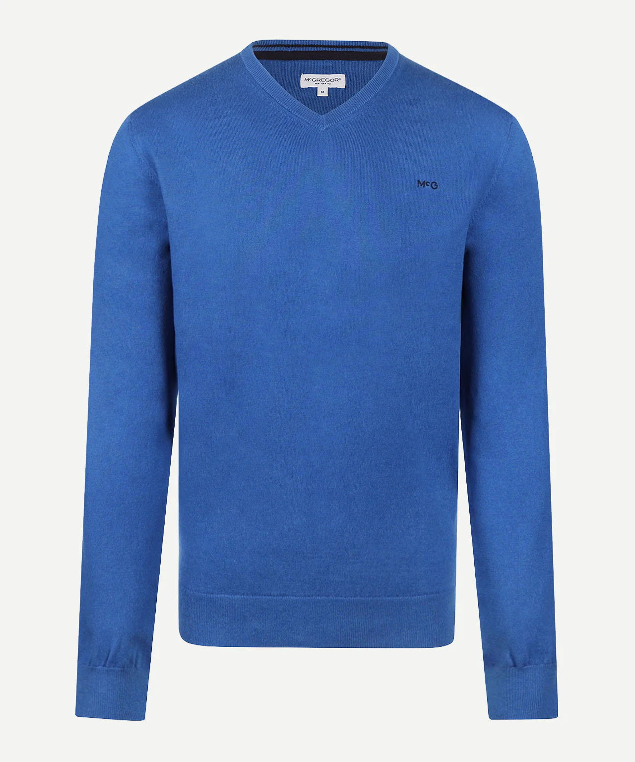 Sweater Cotton-Cashmere V-Neck | Cobalt - Image 2