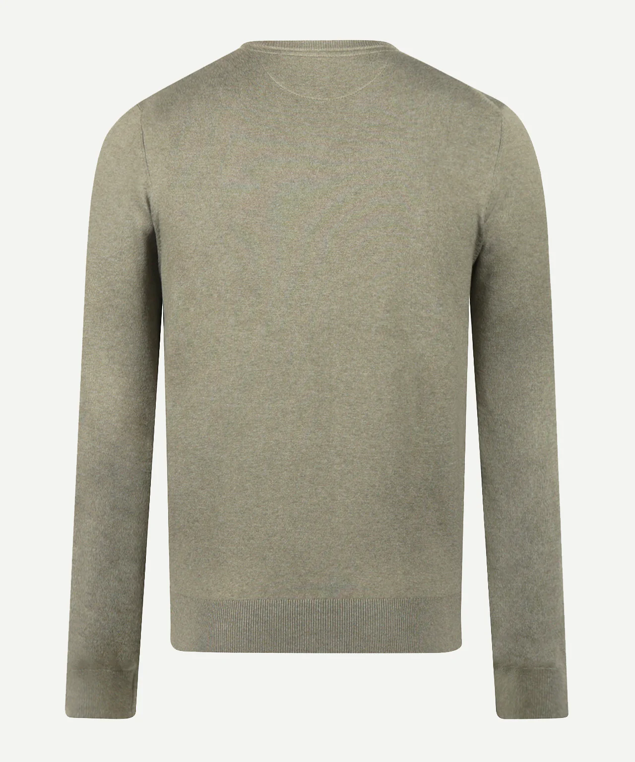 Sweater Cotton-Cashmere V-Neck | Light Olive - Image 4