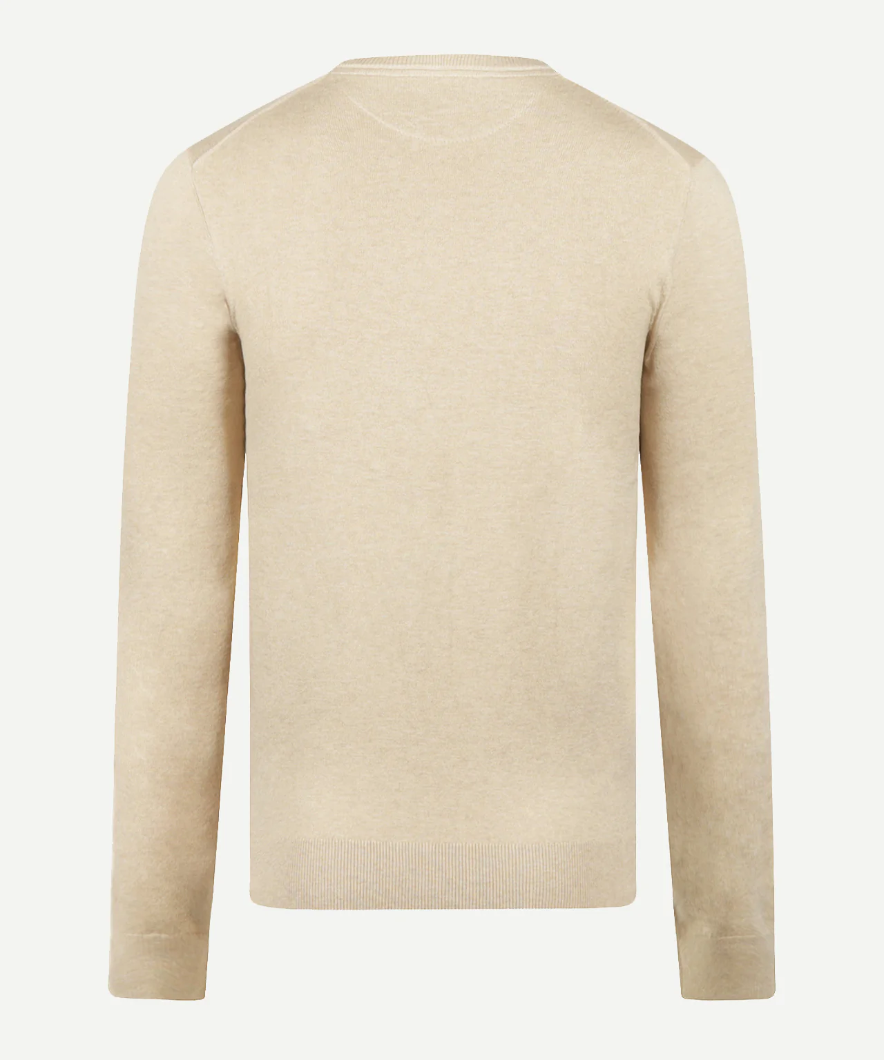 Sweater Cotton-Cashmere V-Neck | Sand - Image 4