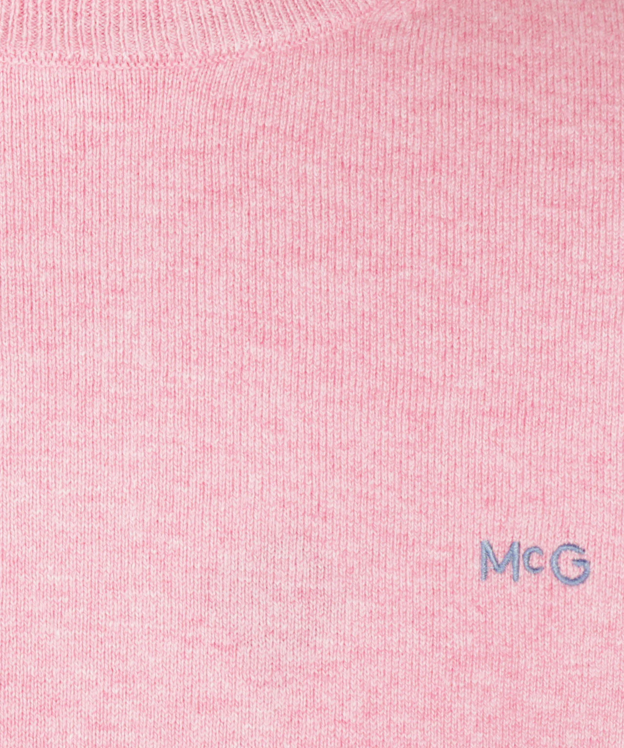 Sweater Cotton-Cashmere Round Neck | Light Pink - Image 6