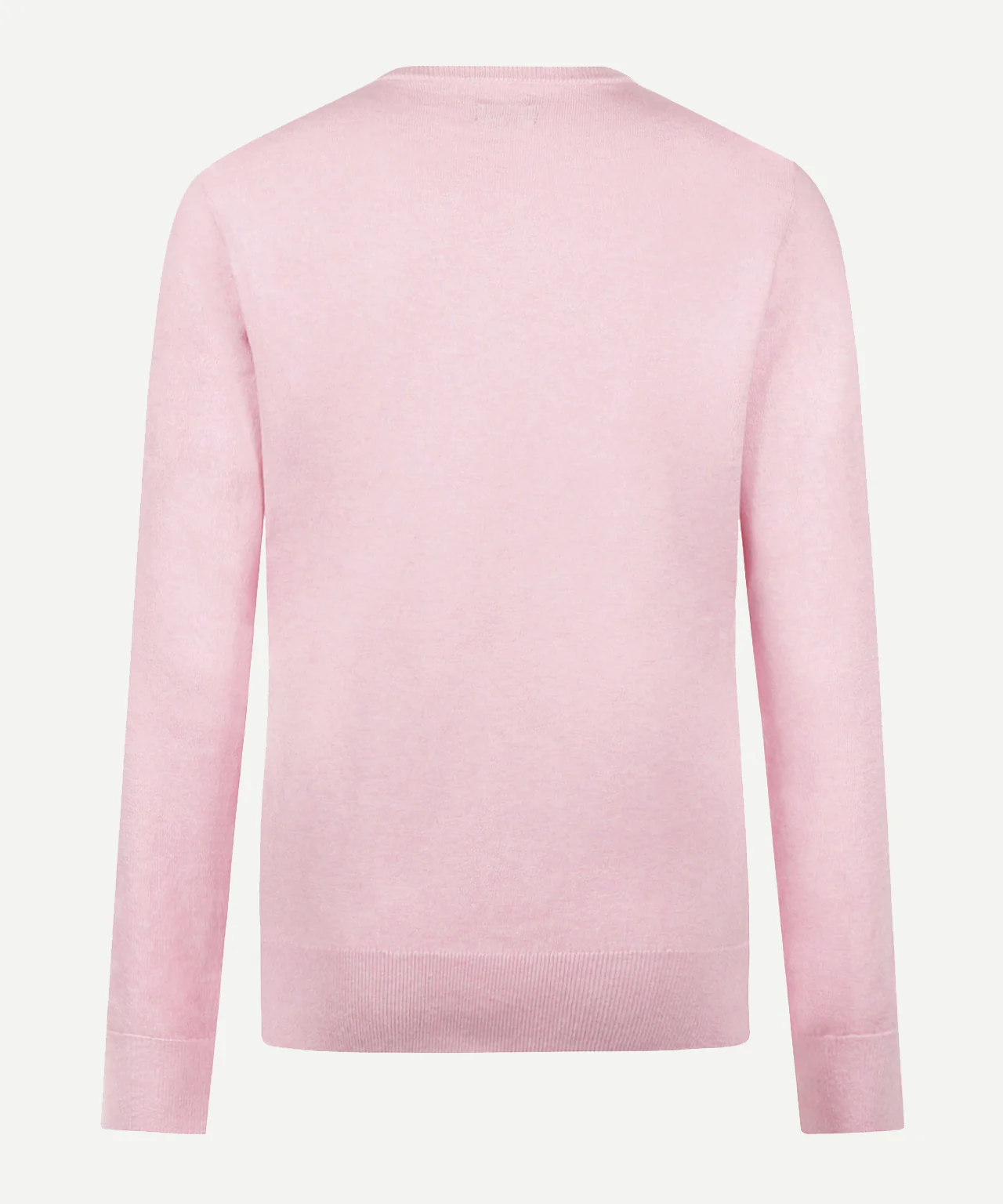 Sweater Cotton-Cashmere V-Neck | Light Pink - Image 4